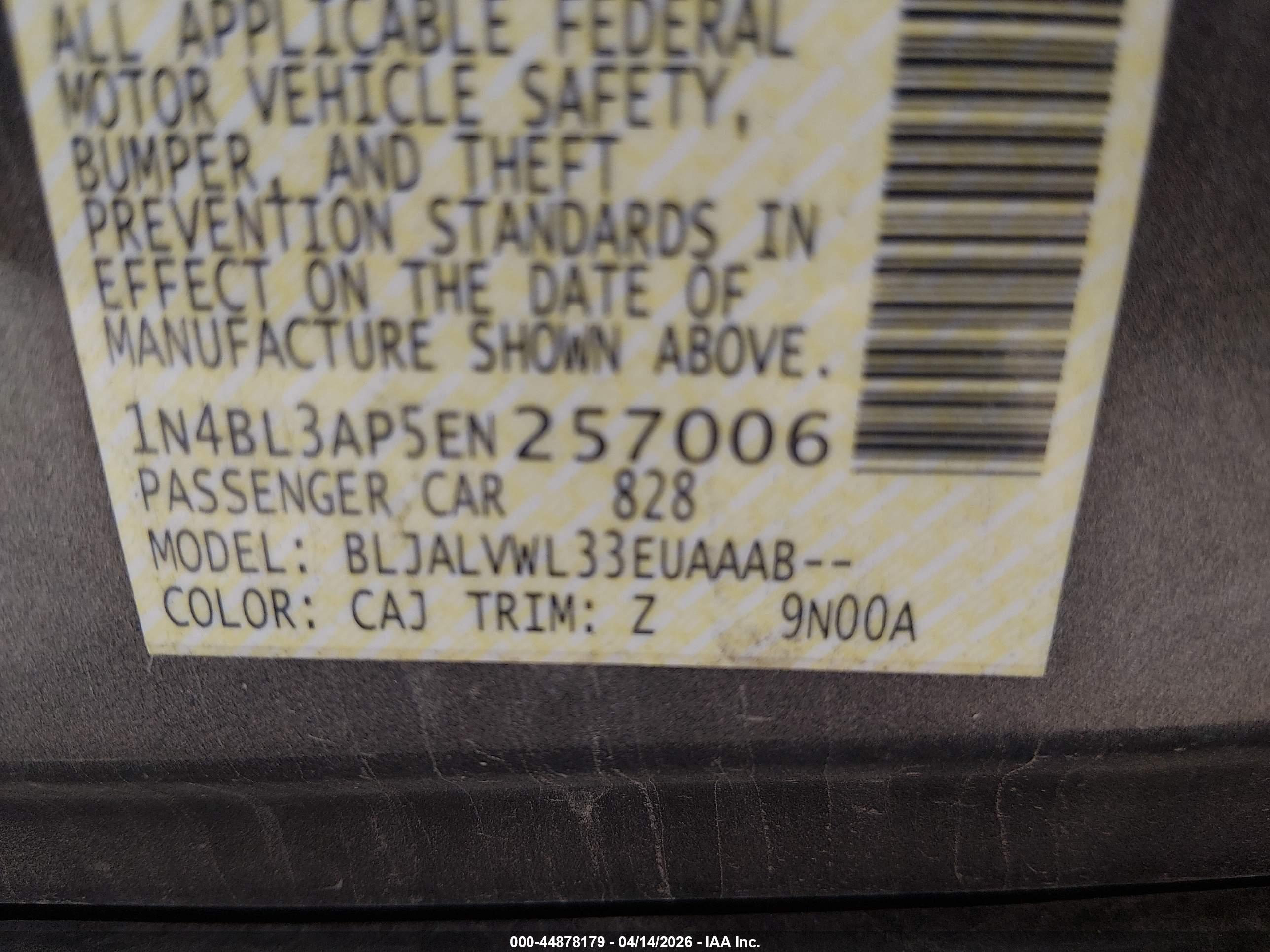 NISSAN ALTIMA image 9