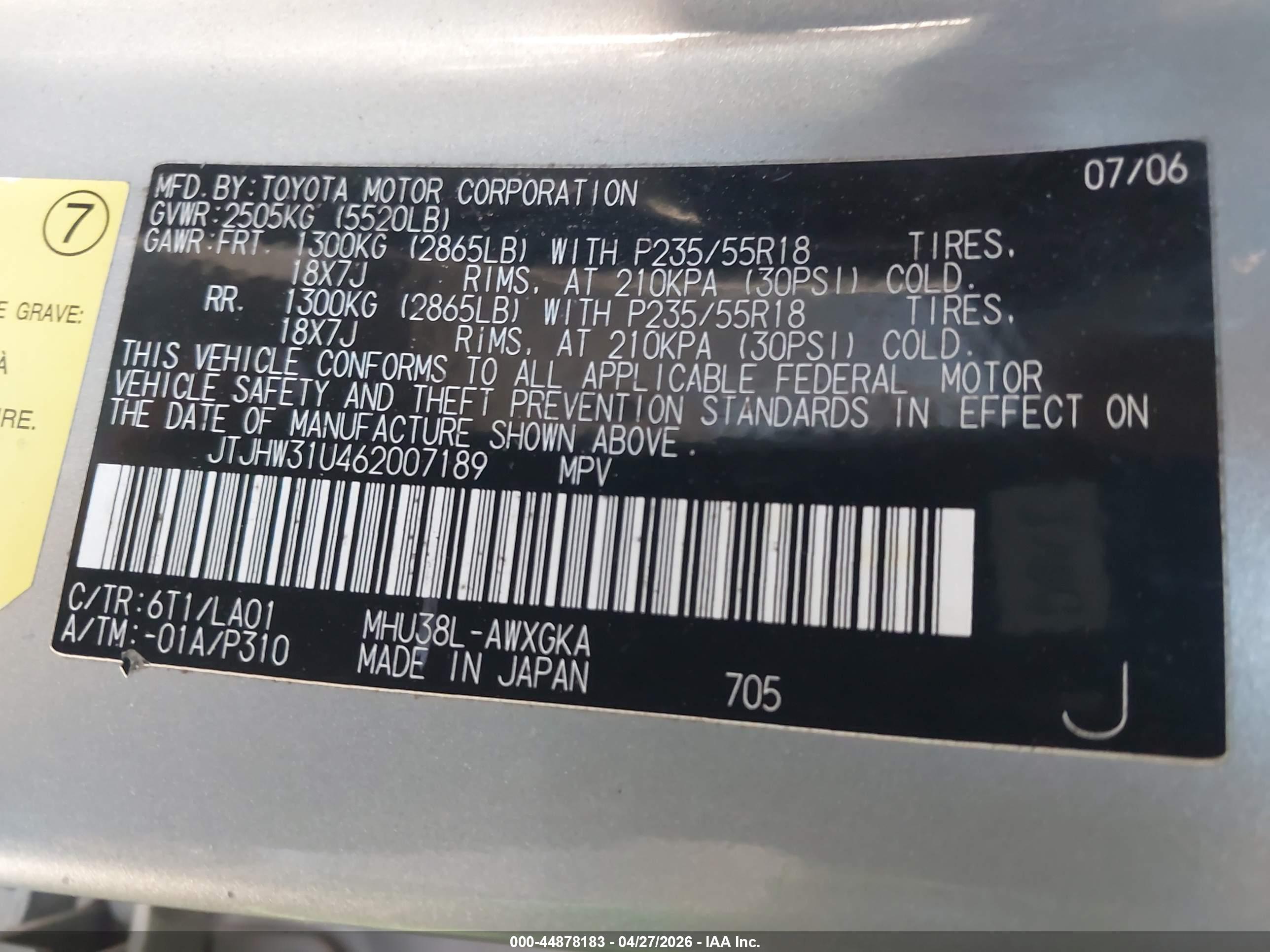 LEXUS RX image 9