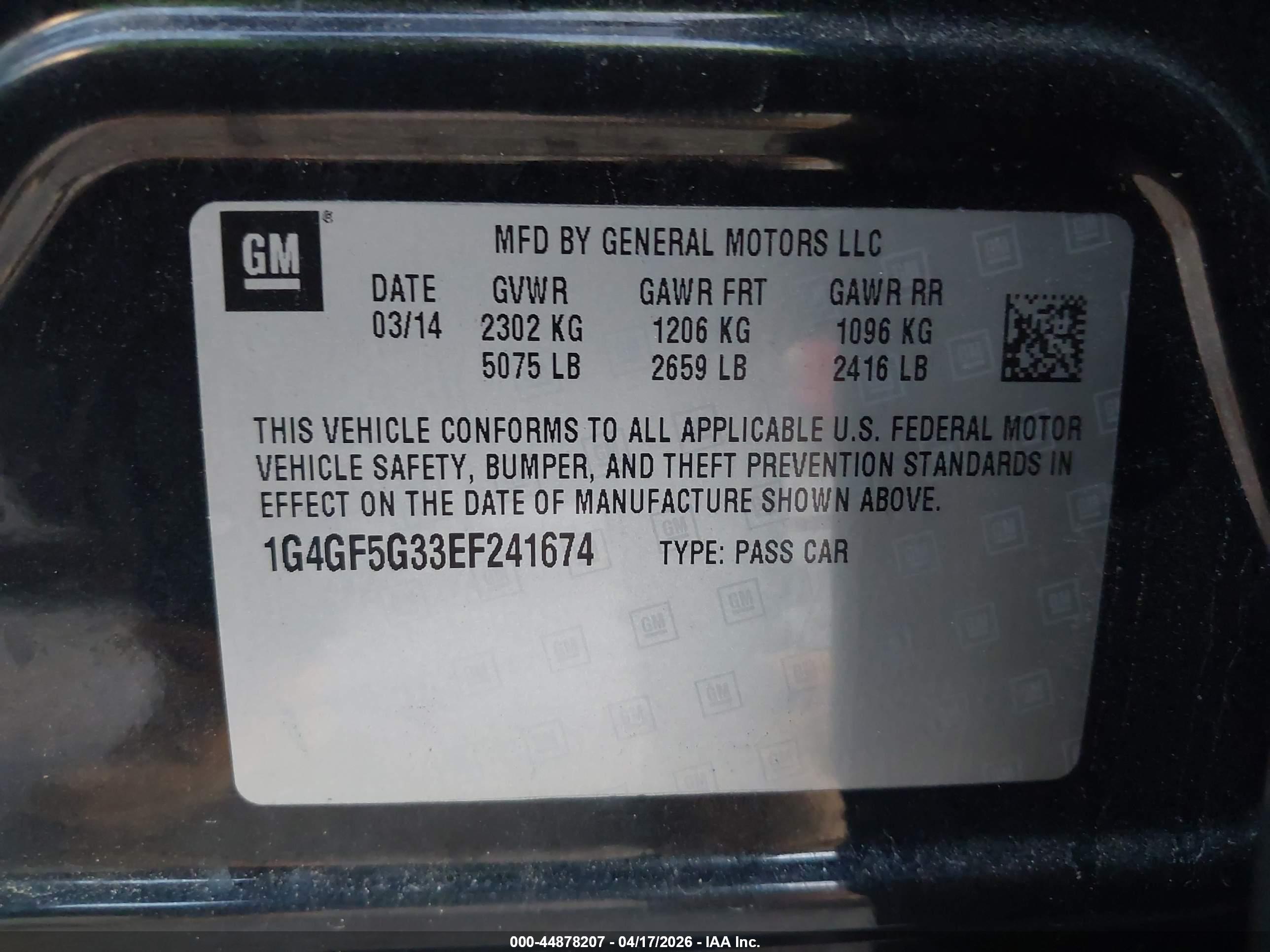 BUICK LACROSSE image 9