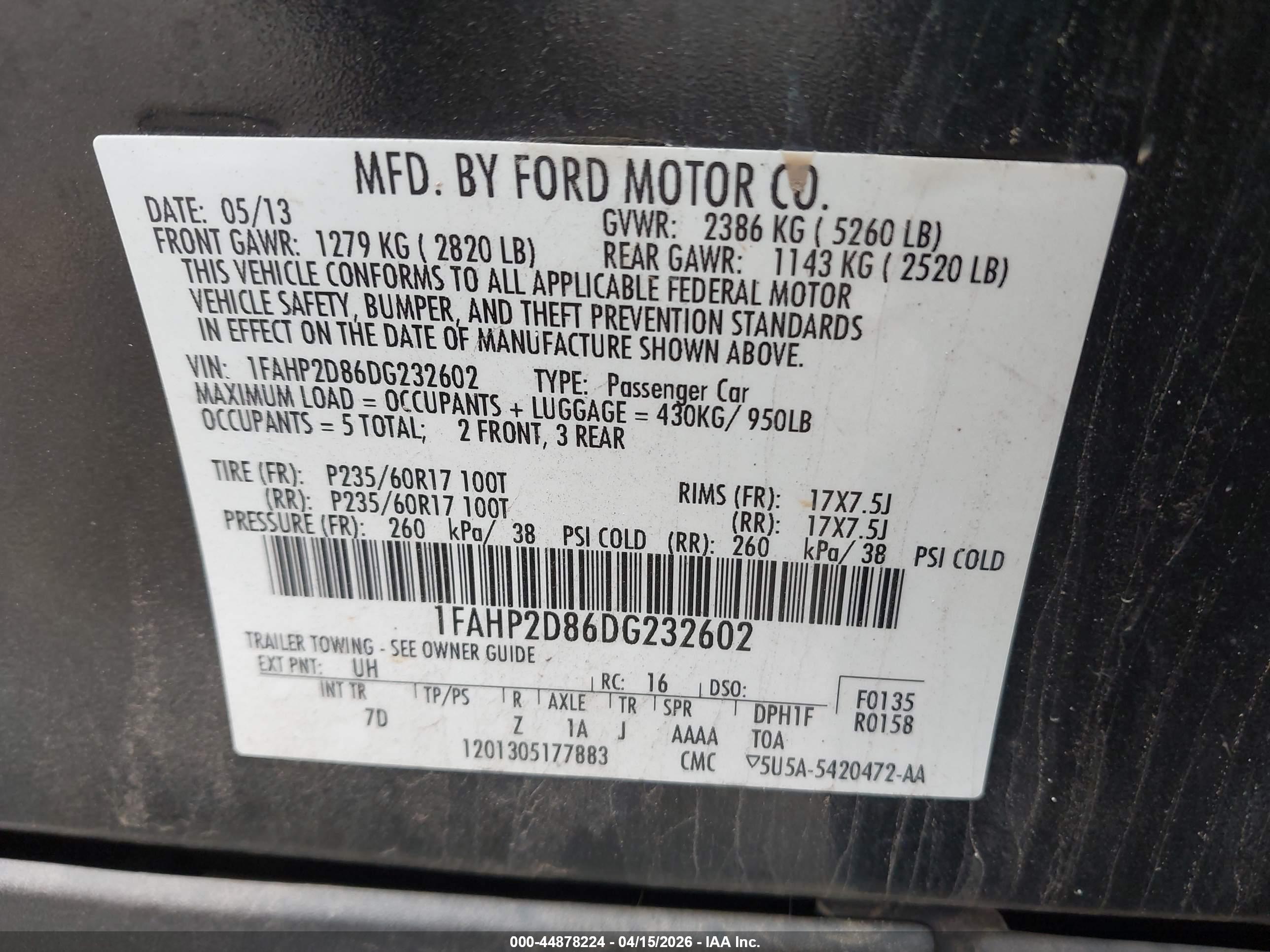 FORD TAURUS image 9