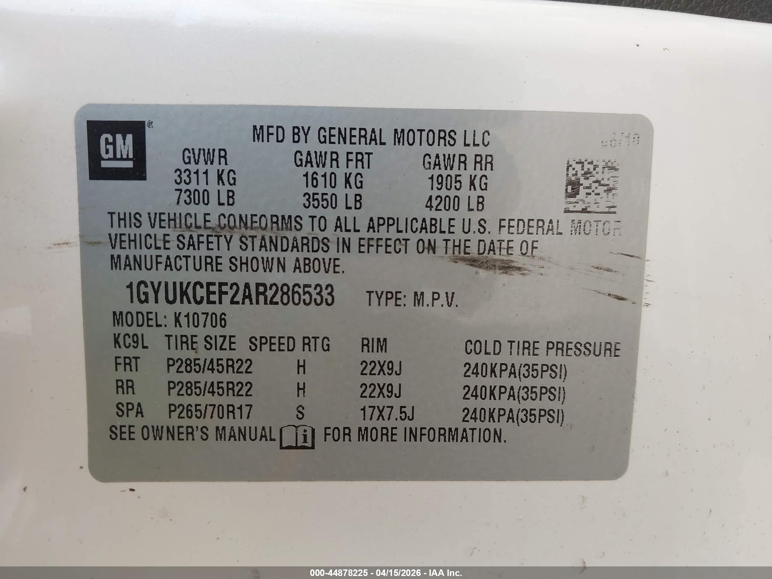 CADILLAC ESCALADE image 9
