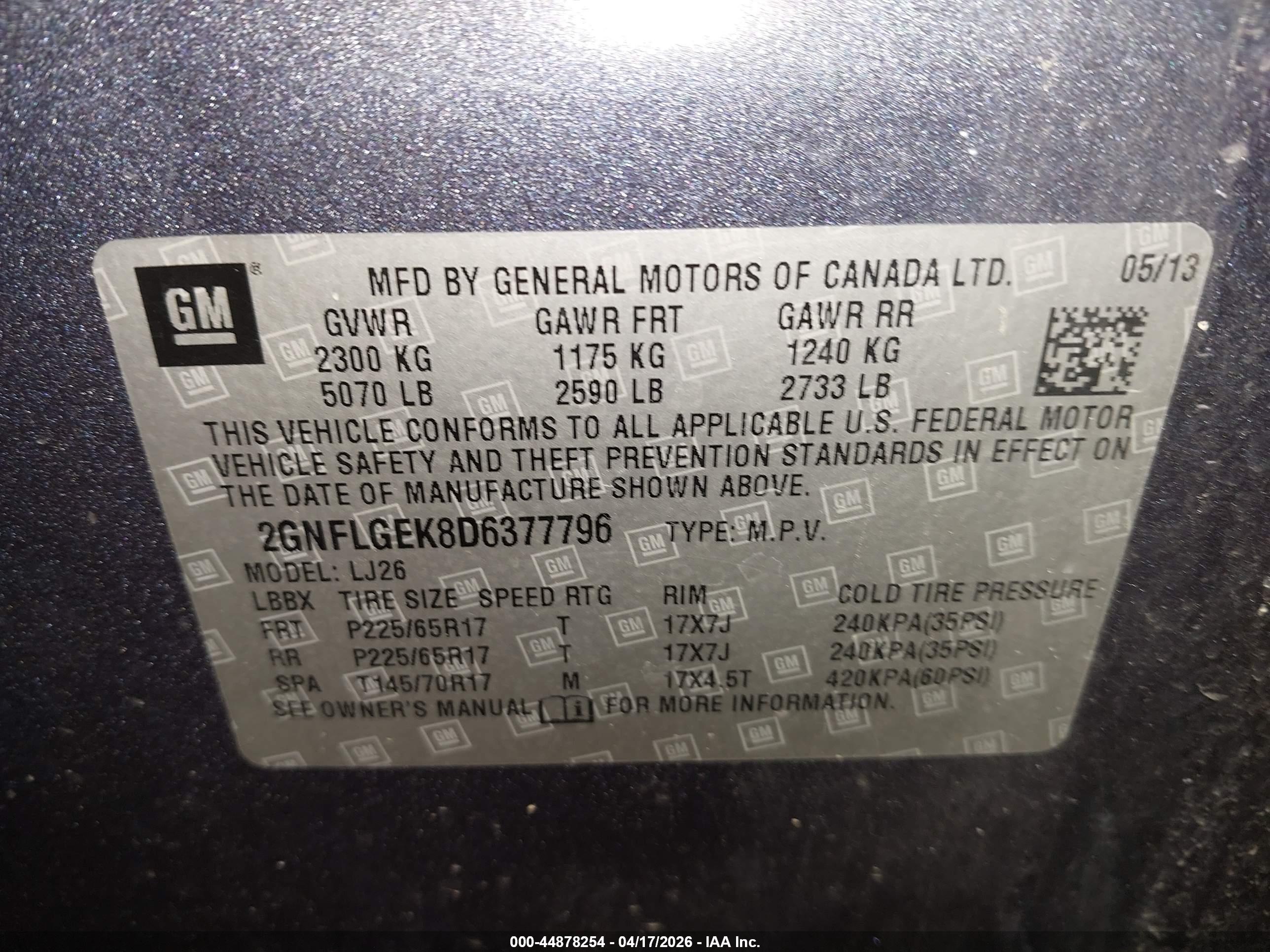CHEVROLET EQUINOX image 9