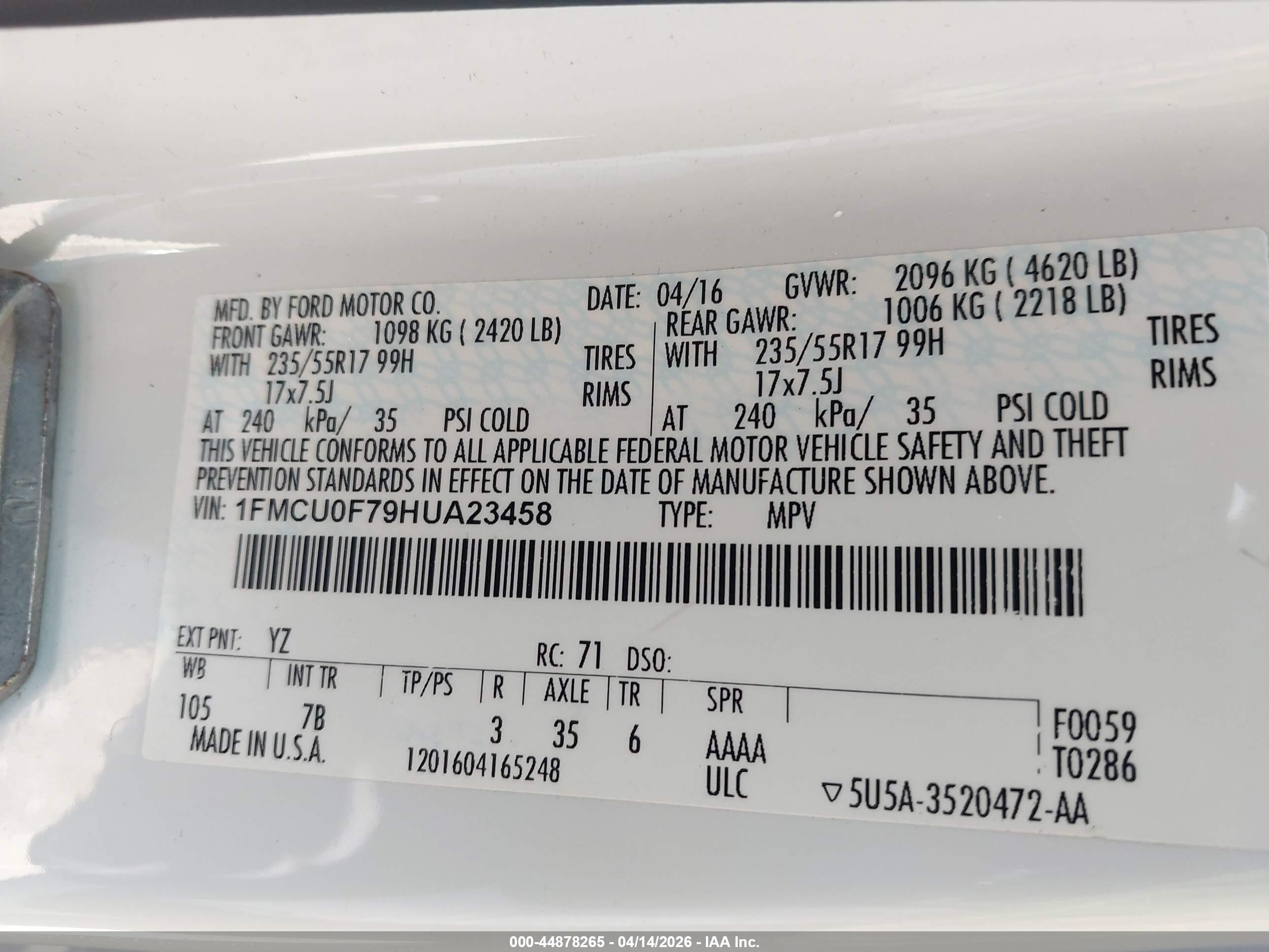 FORD ESCAPE image 9