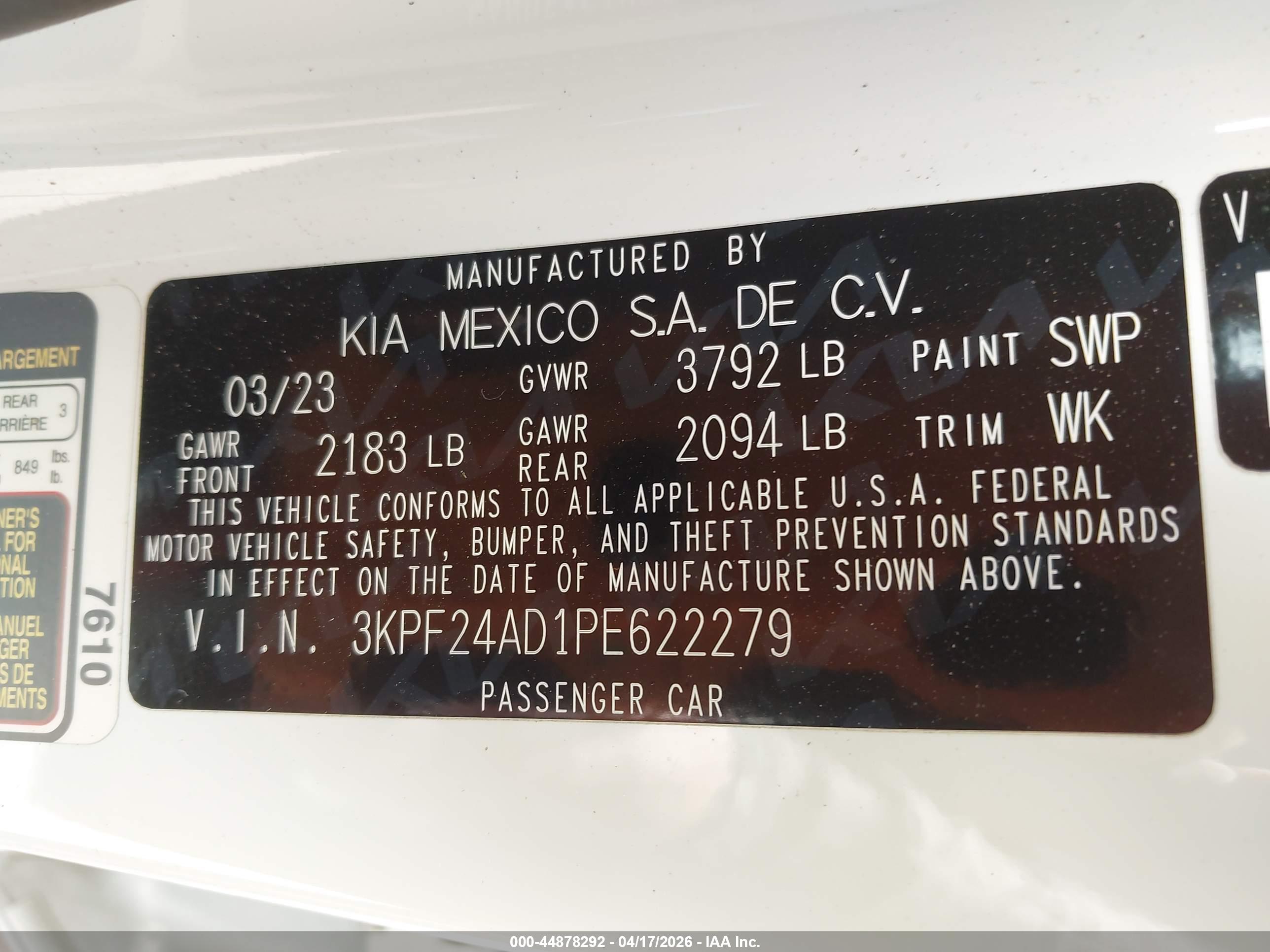 KIA FORTE image 9