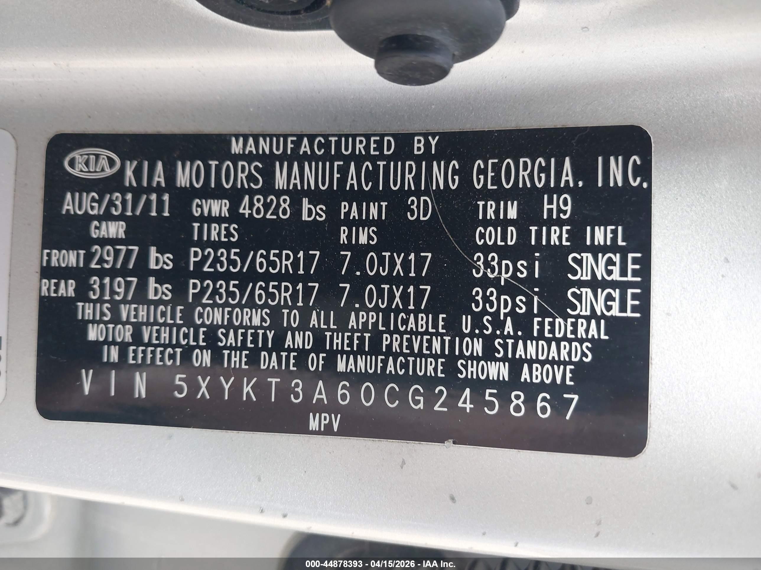 KIA SORENTO image 9