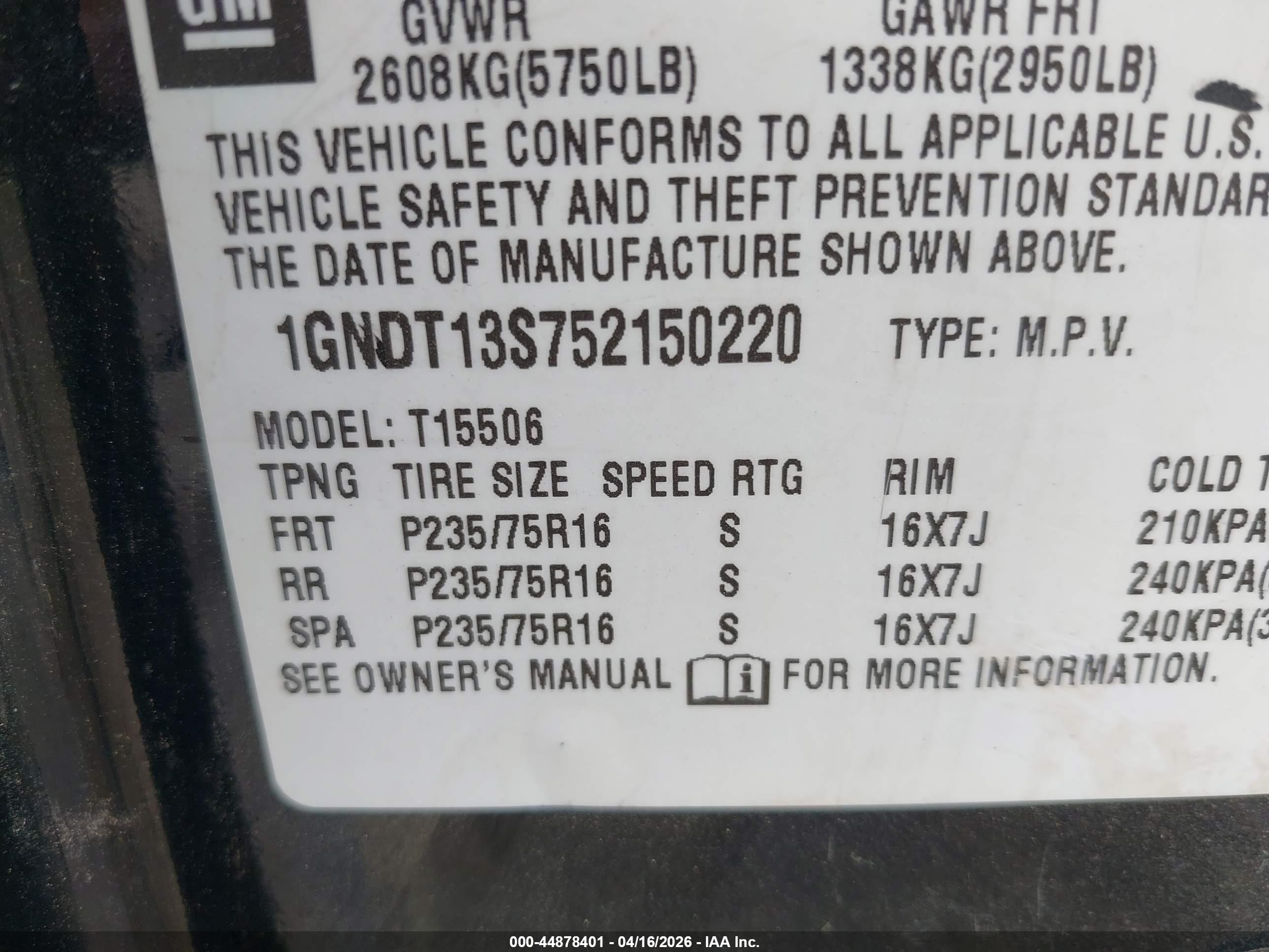 CHEVROLET TRAILBLAZER image 9