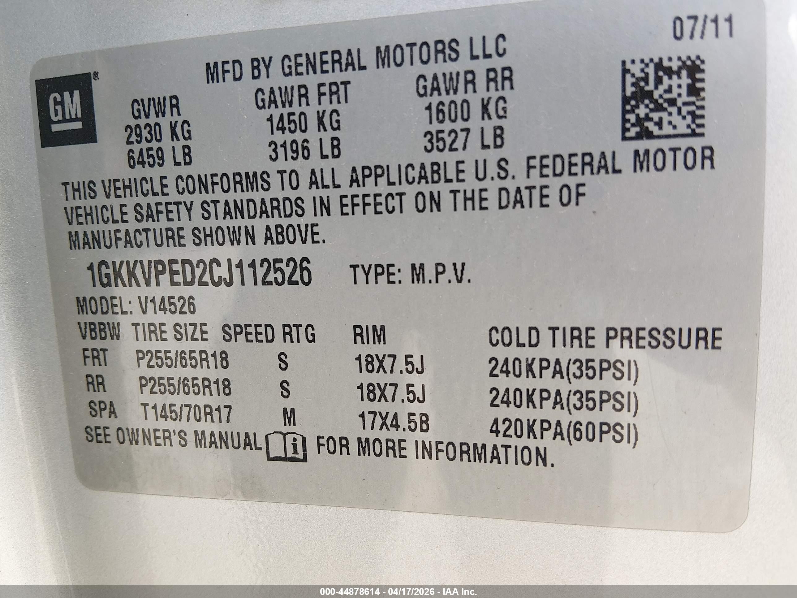 GMC ACADIA image 9
