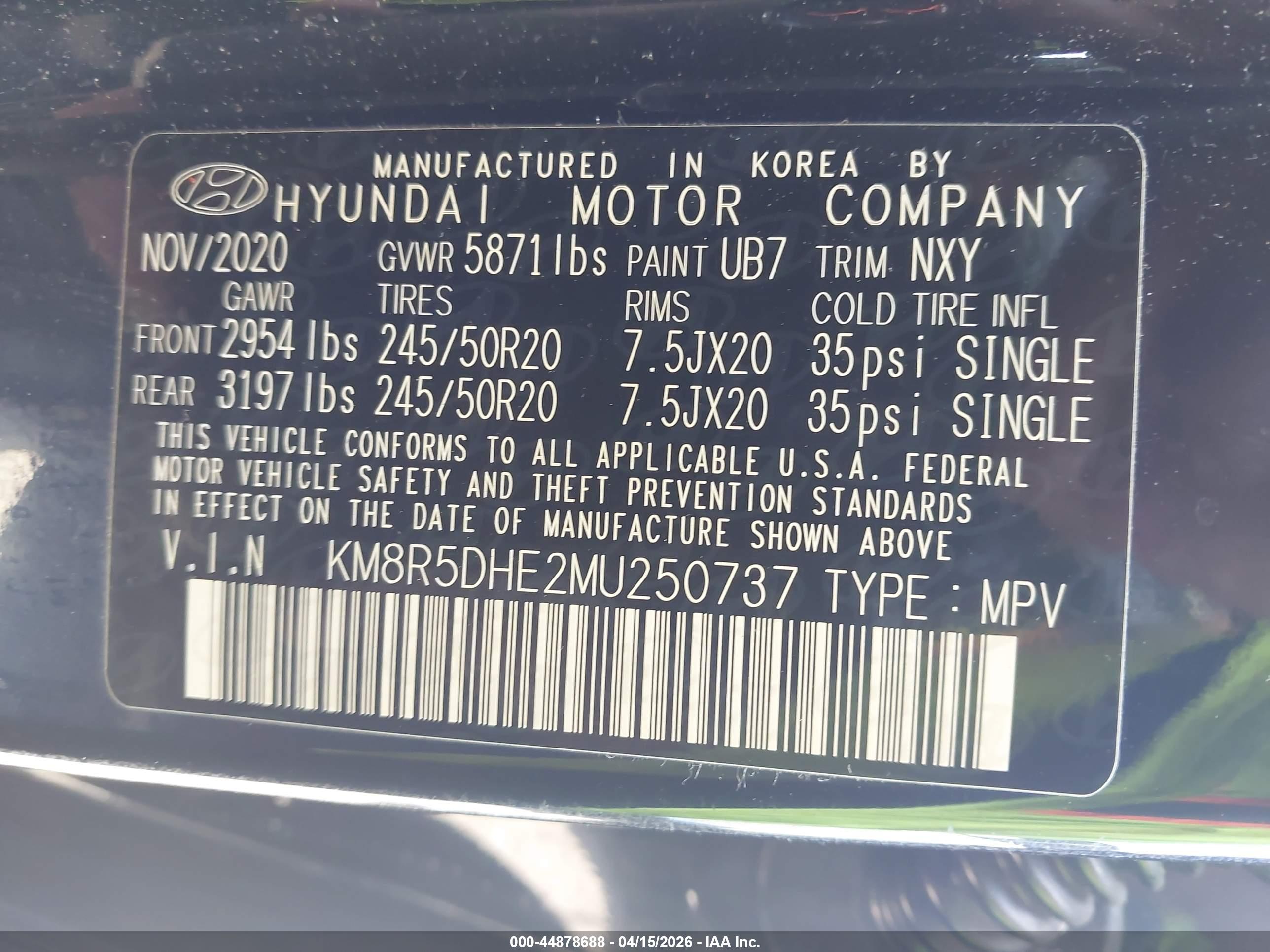 HYUNDAI PALISADE image 9