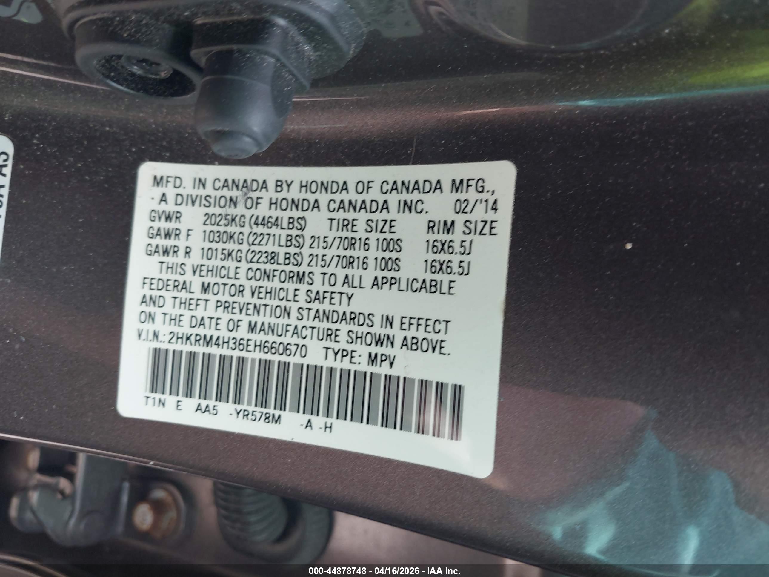 HONDA CR-V image 9