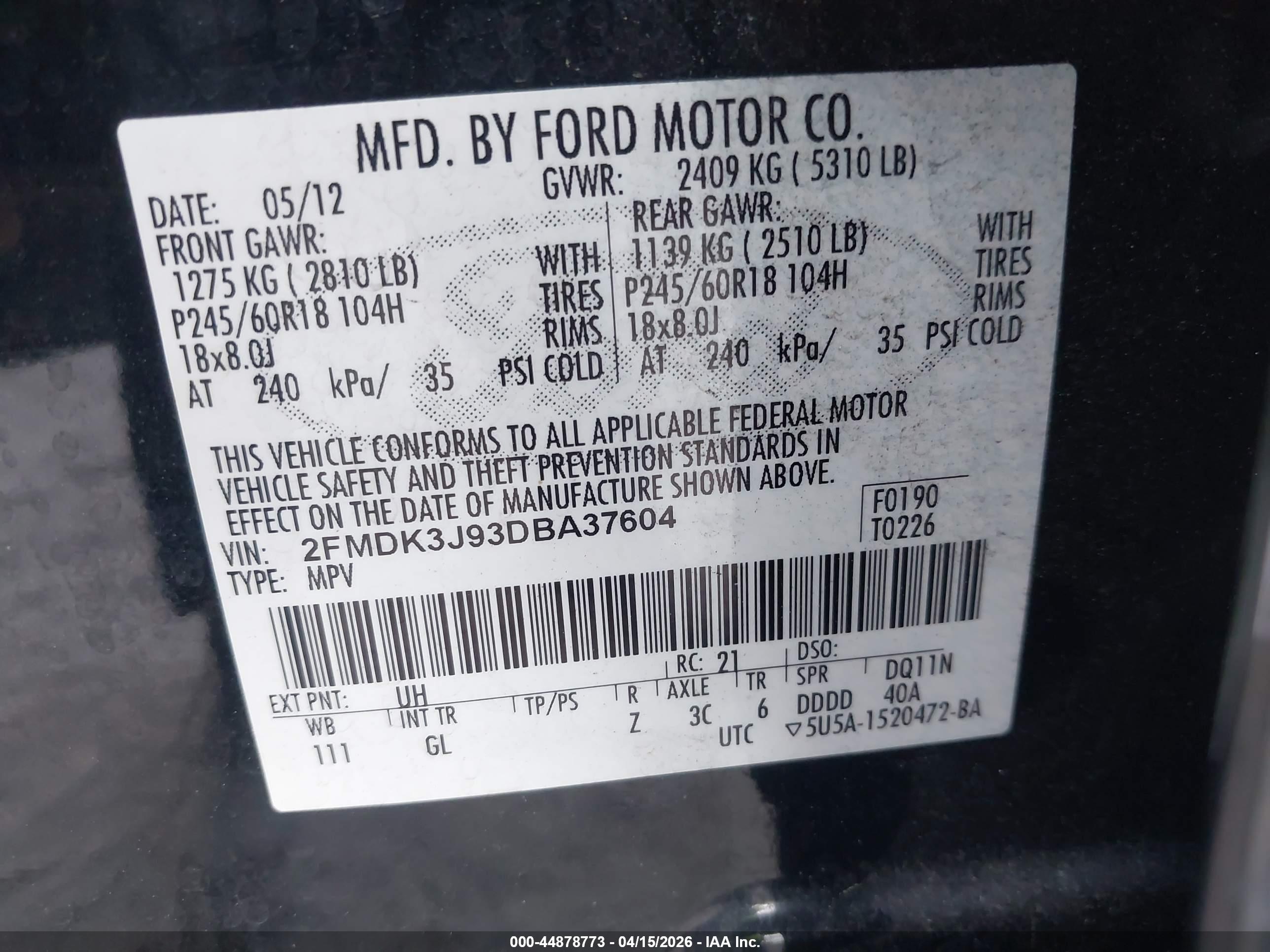 FORD EDGE image 9