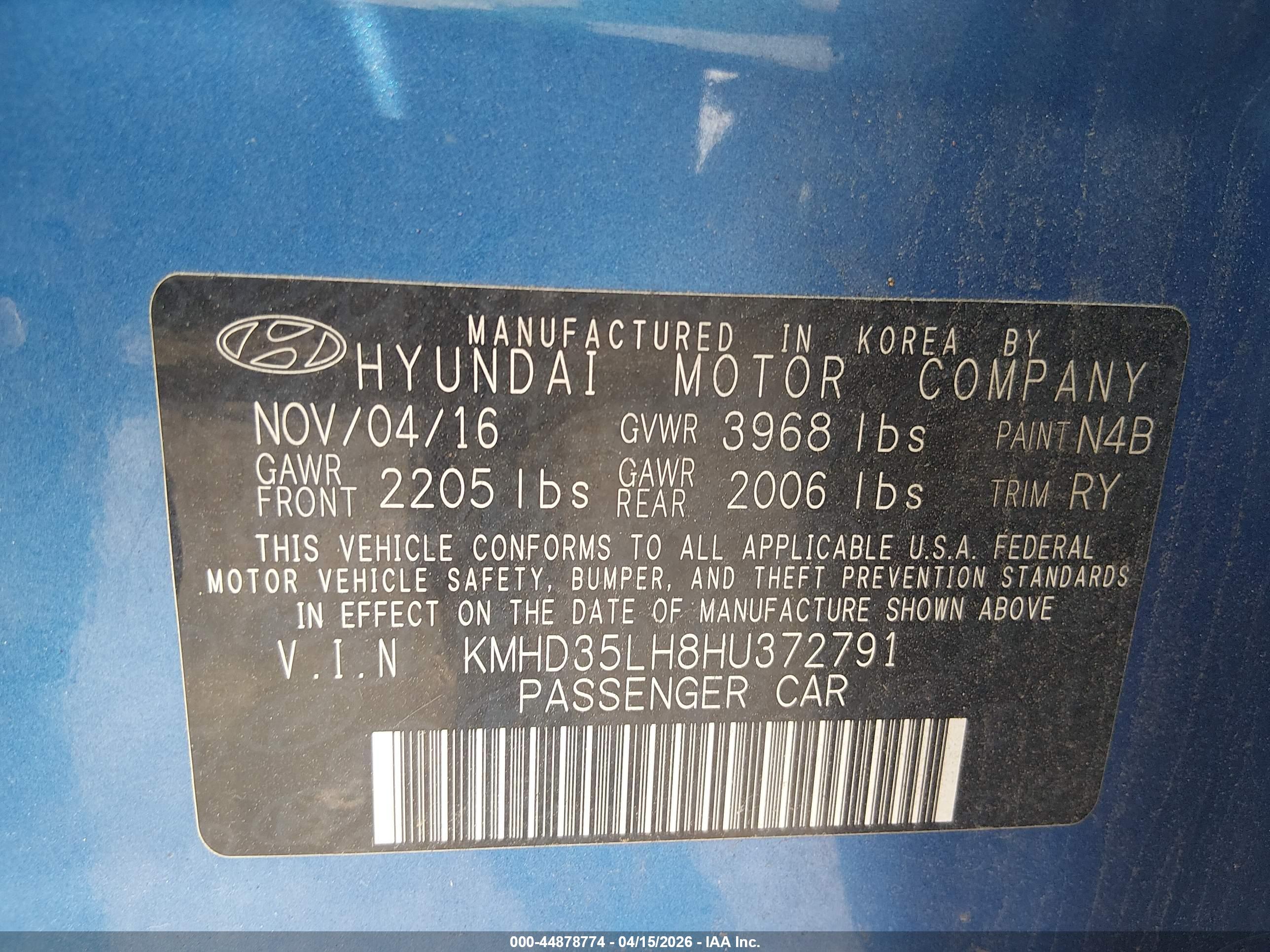 HYUNDAI ELANTRA image 9