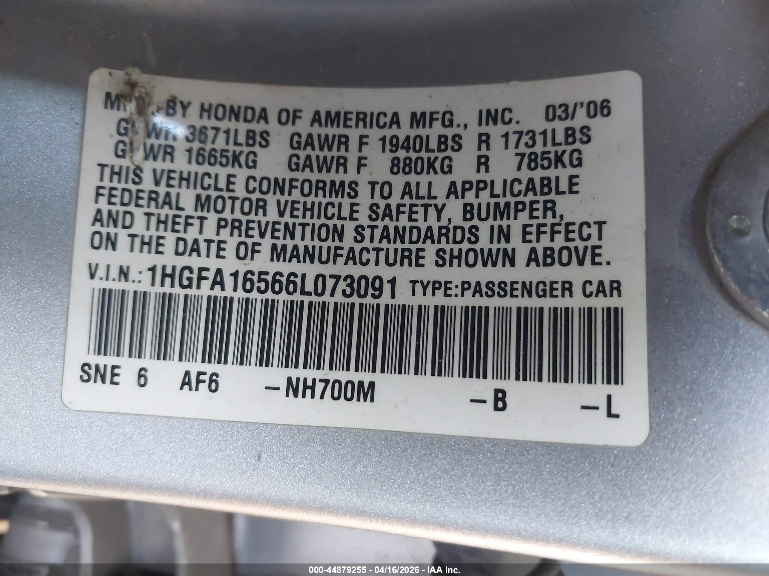 HONDA CIVIC image 9