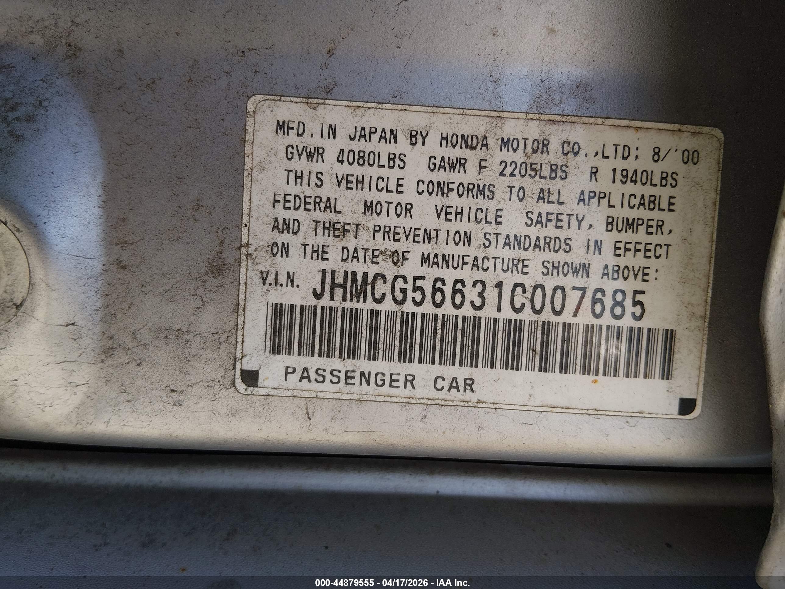 HONDA ACCORD image 9