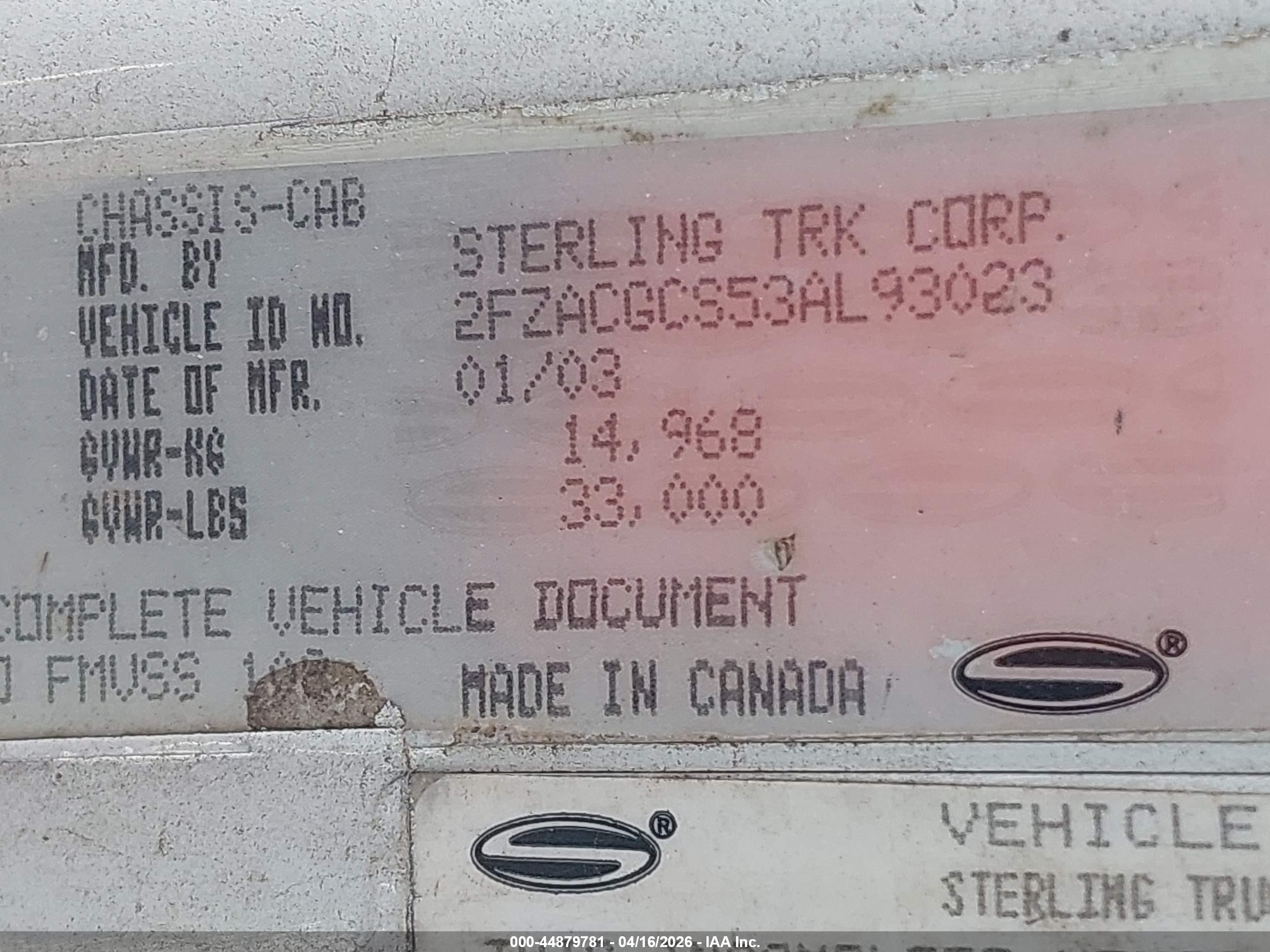 STERLING TRUCK image 9