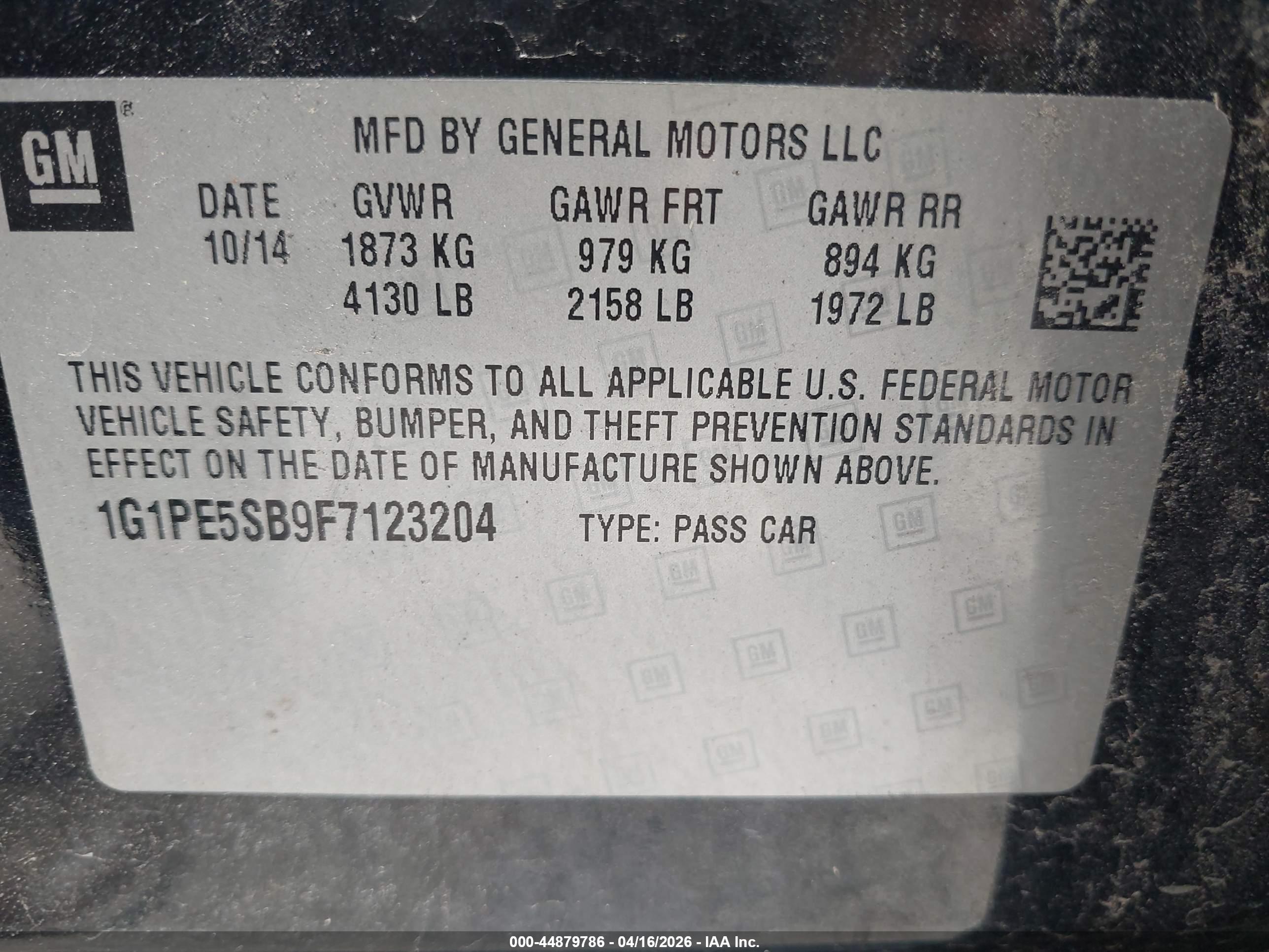 CHEVROLET CRUZE image 9