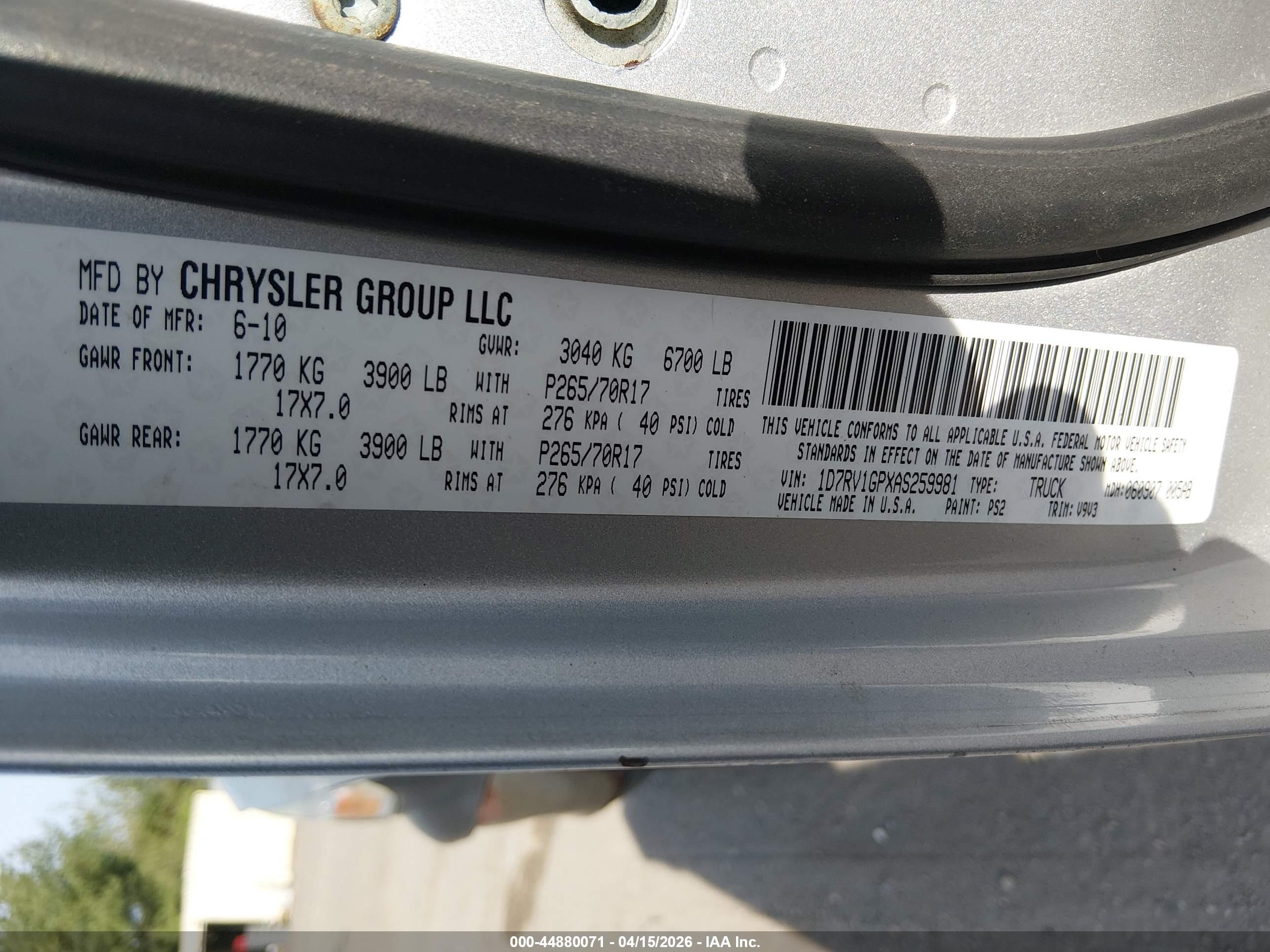 DODGE RAM image 9