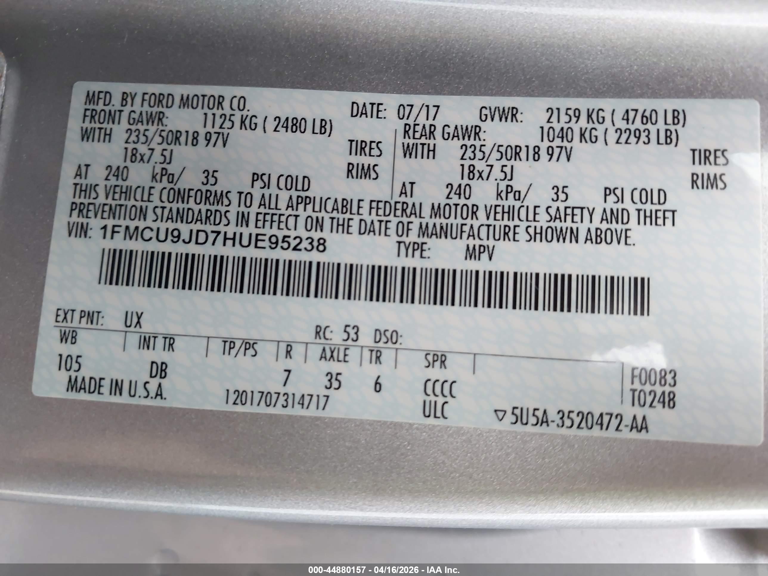 FORD ESCAPE image 9