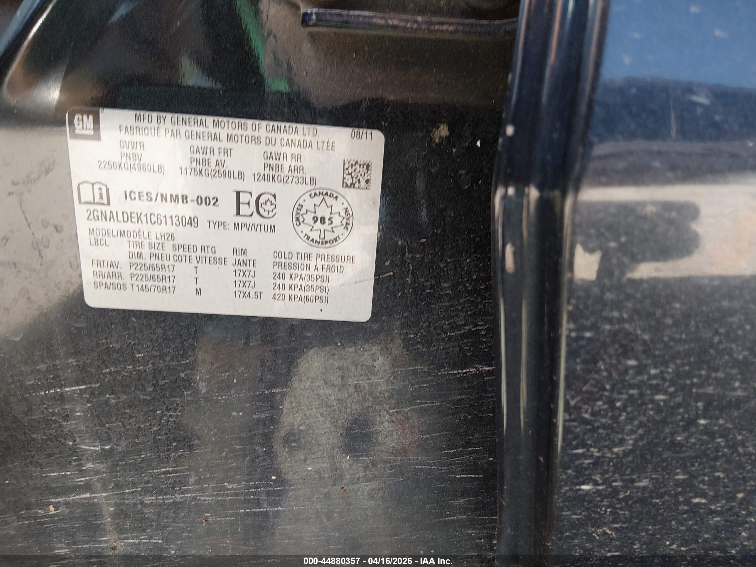 CHEVROLET EQUINOX image 9