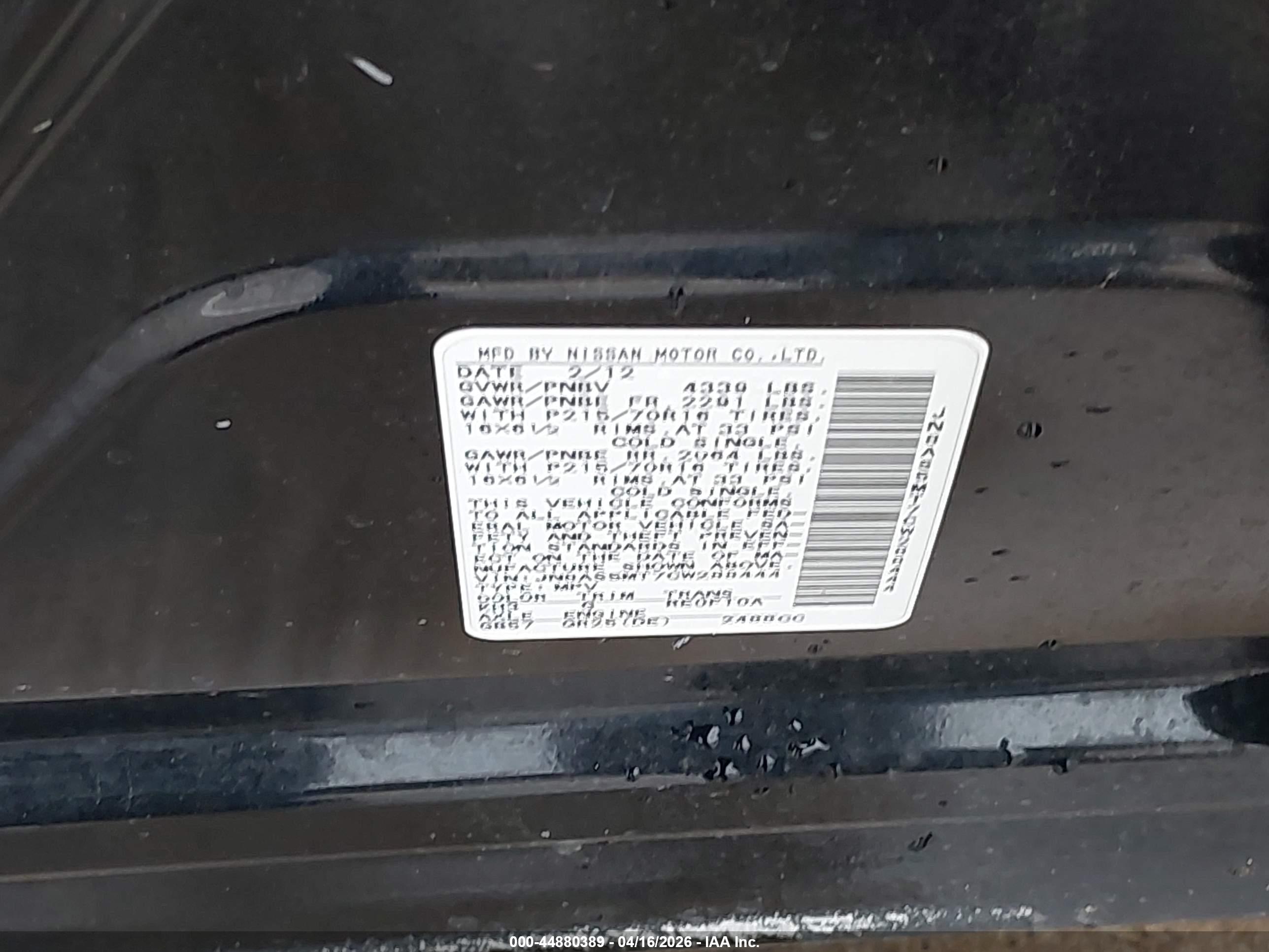 NISSAN ROGUE image 9