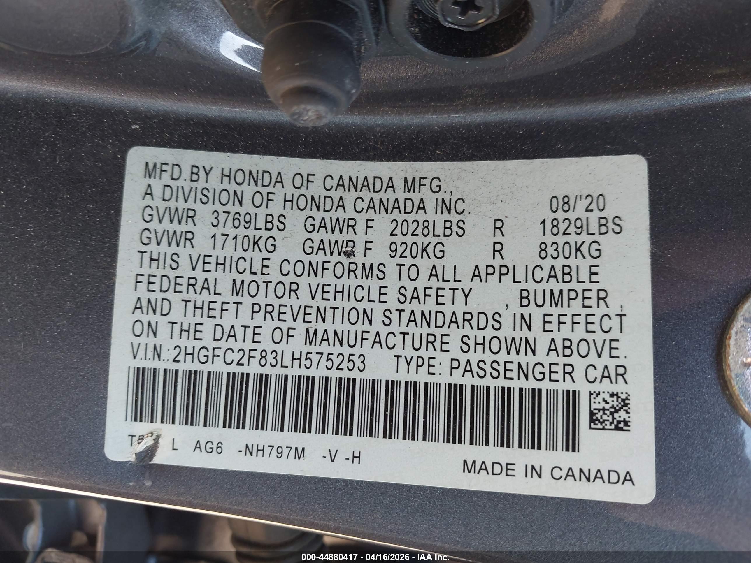 HONDA CIVIC image 9
