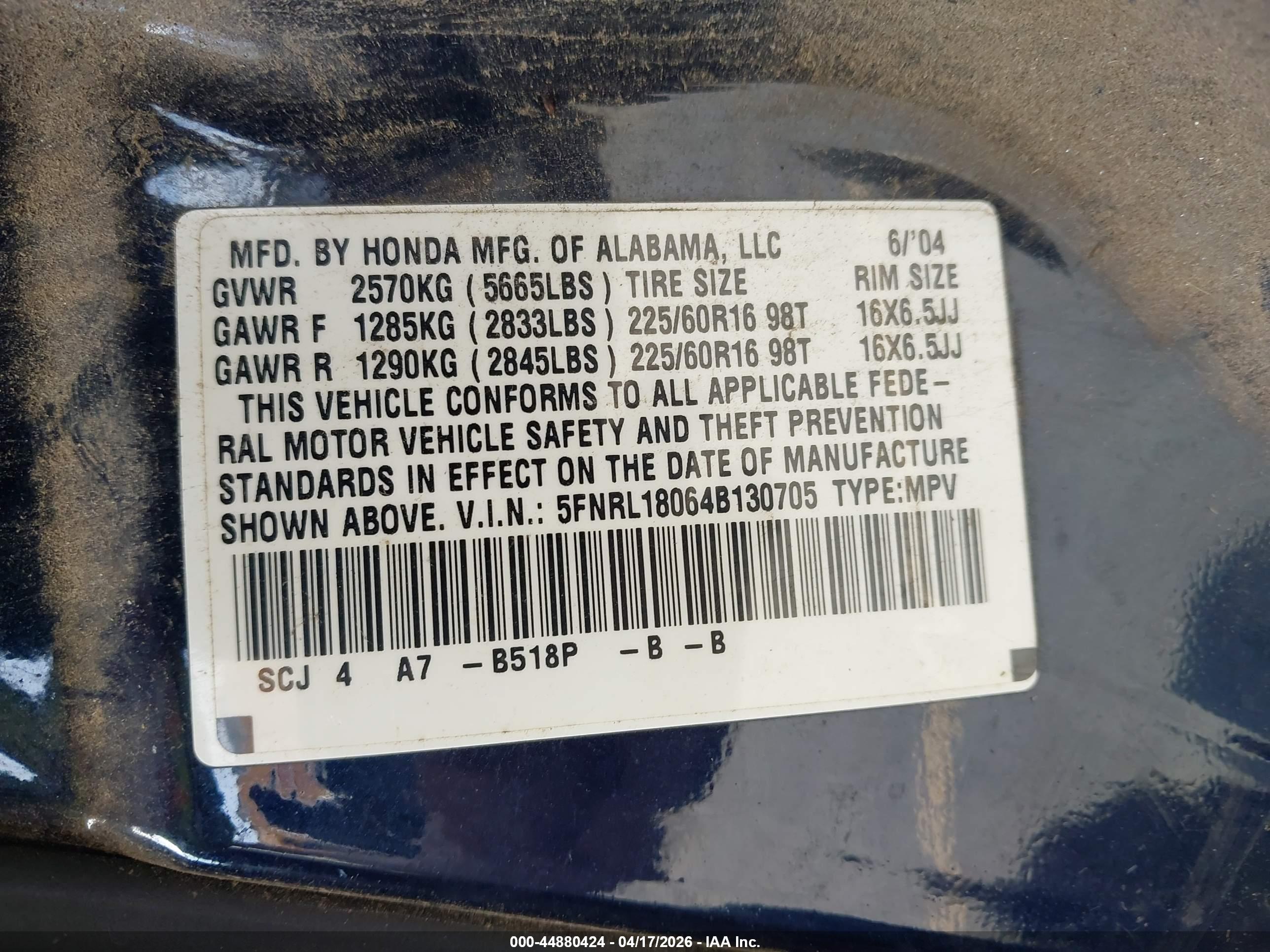 HONDA ODYSSEY image 9