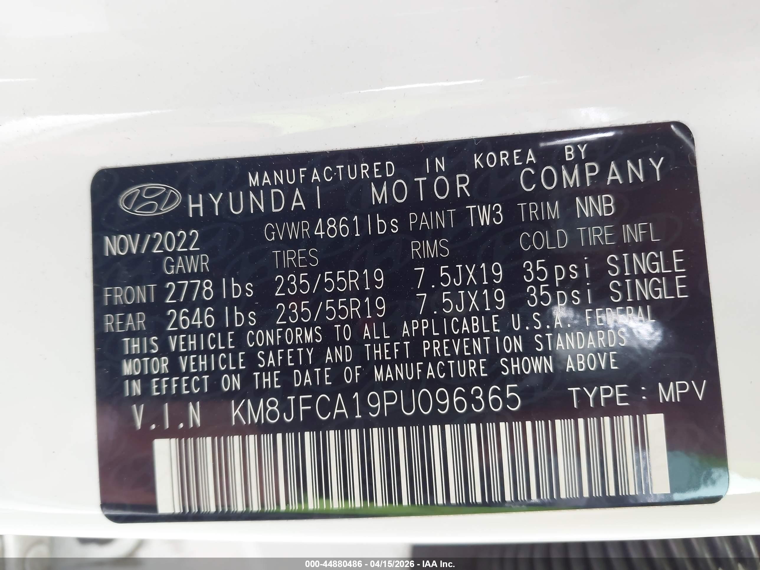 HYUNDAI TUCSON image 9