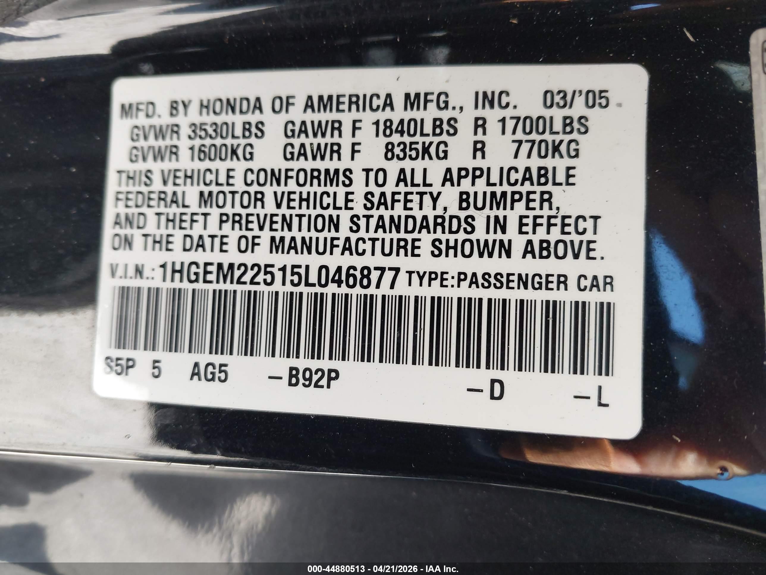 HONDA CIVIC image 9