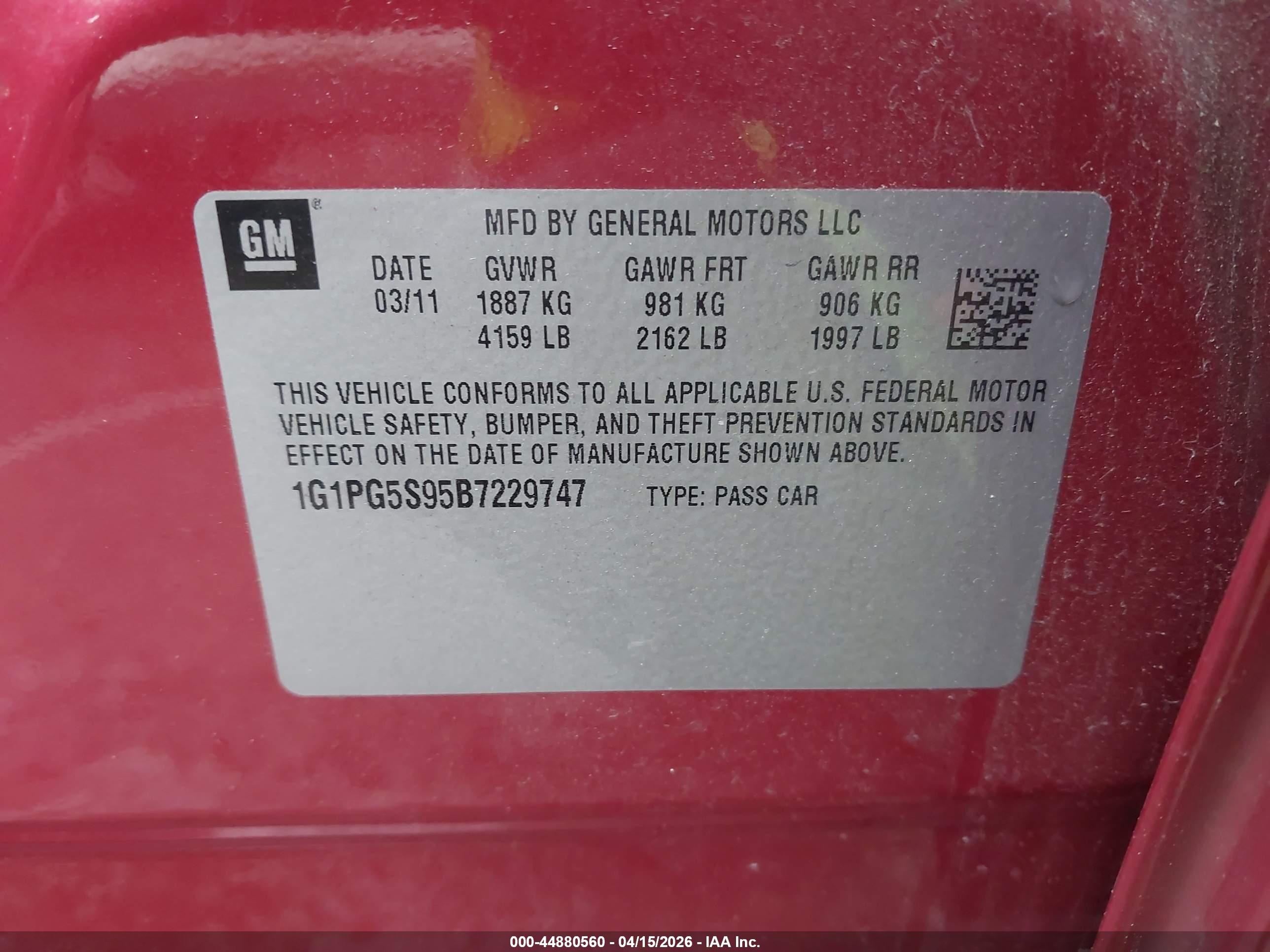 CHEVROLET CRUZE image 9