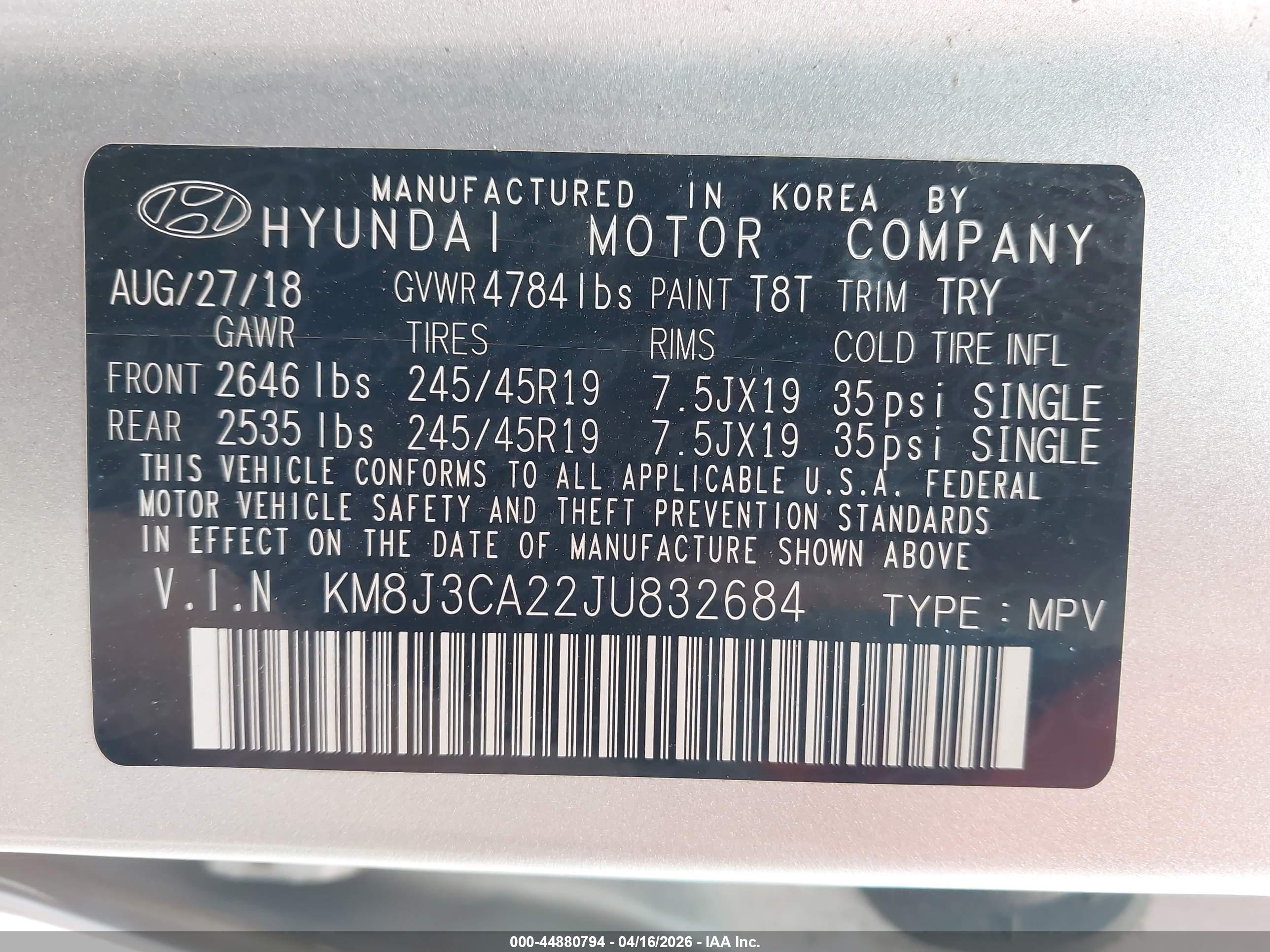 HYUNDAI TUCSON image 9