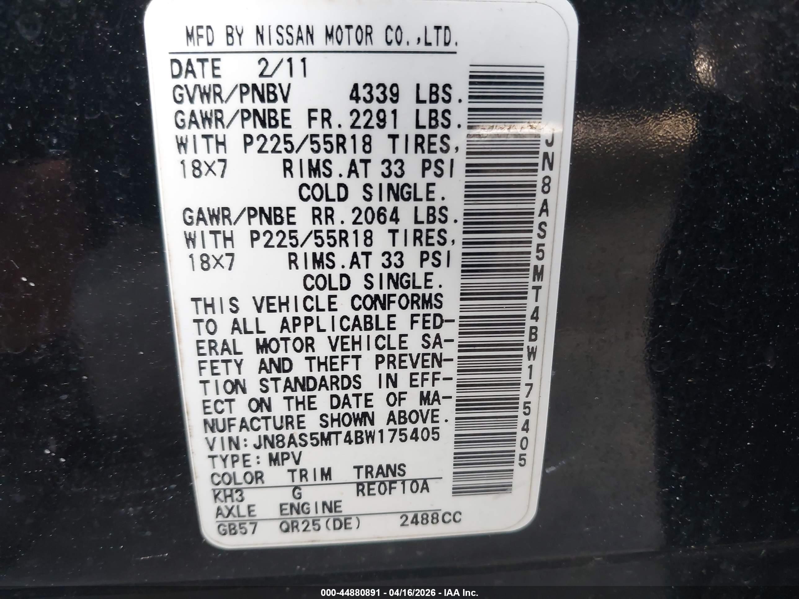 NISSAN ROGUE image 9