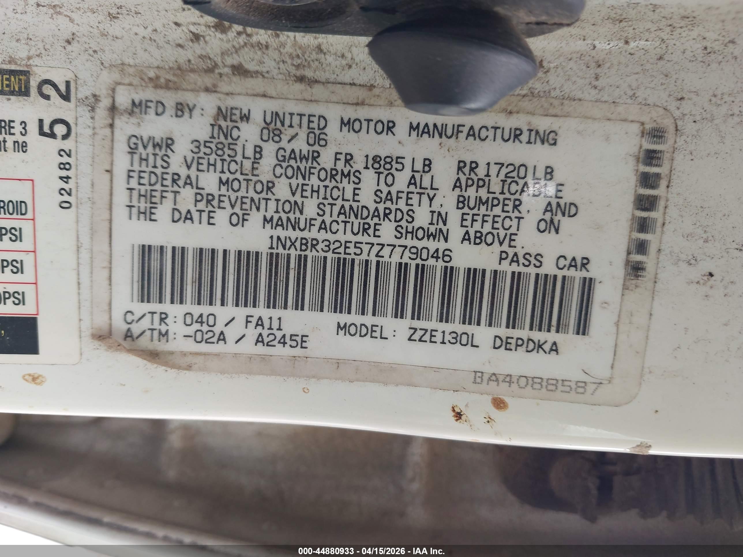 TOYOTA COROLLA image 9