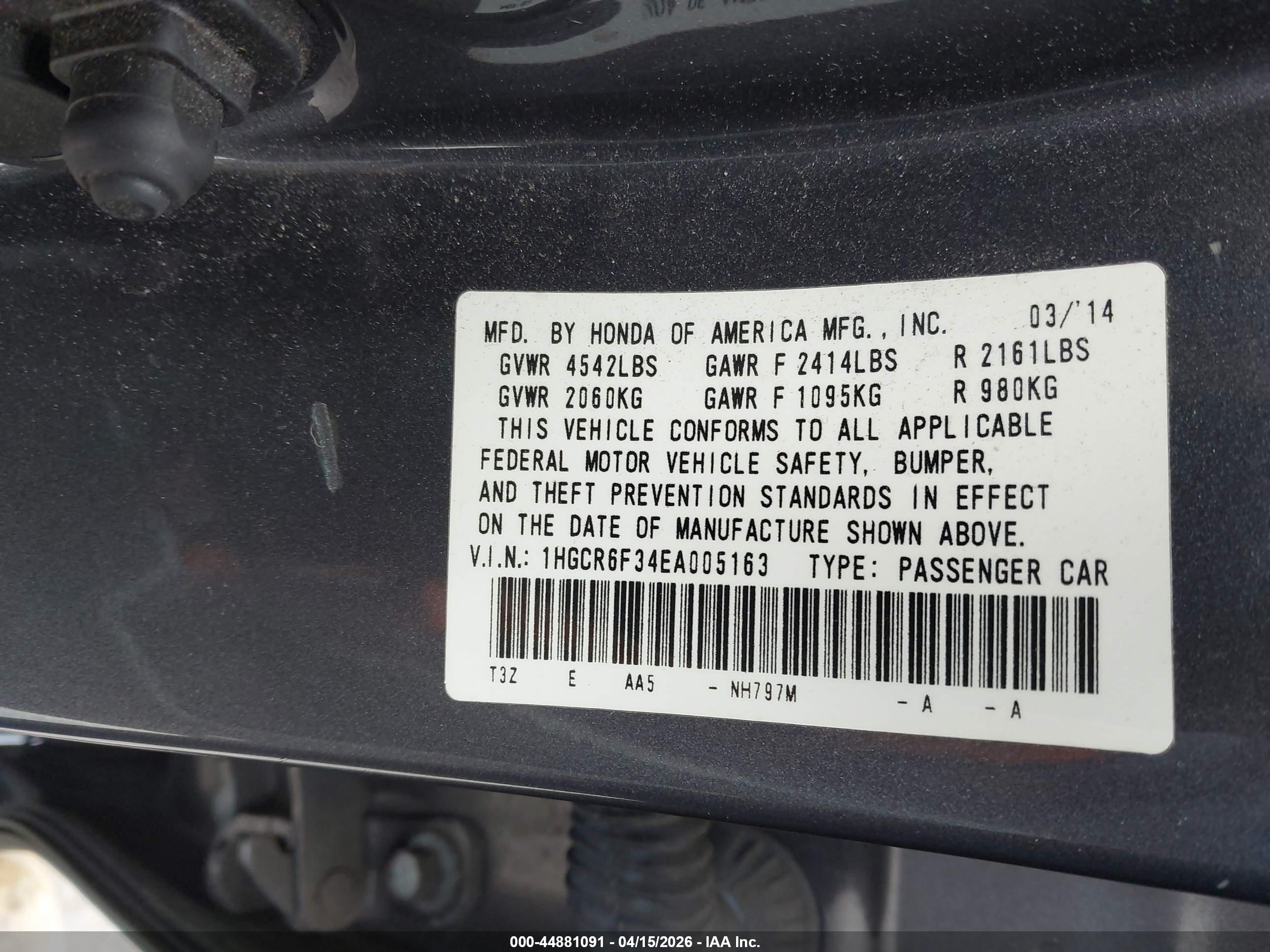 HONDA ACCORD image 9