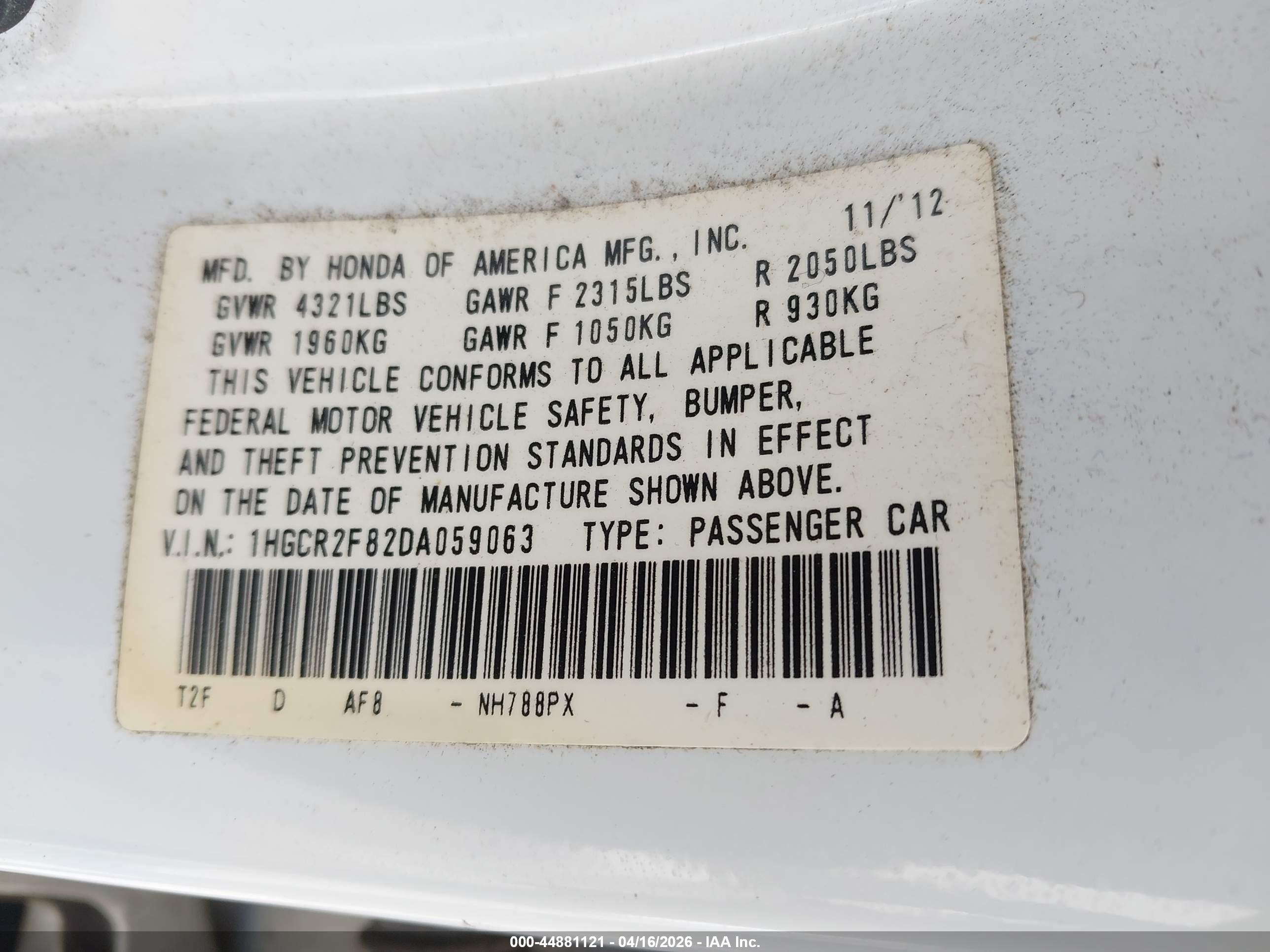 HONDA ACCORD image 9