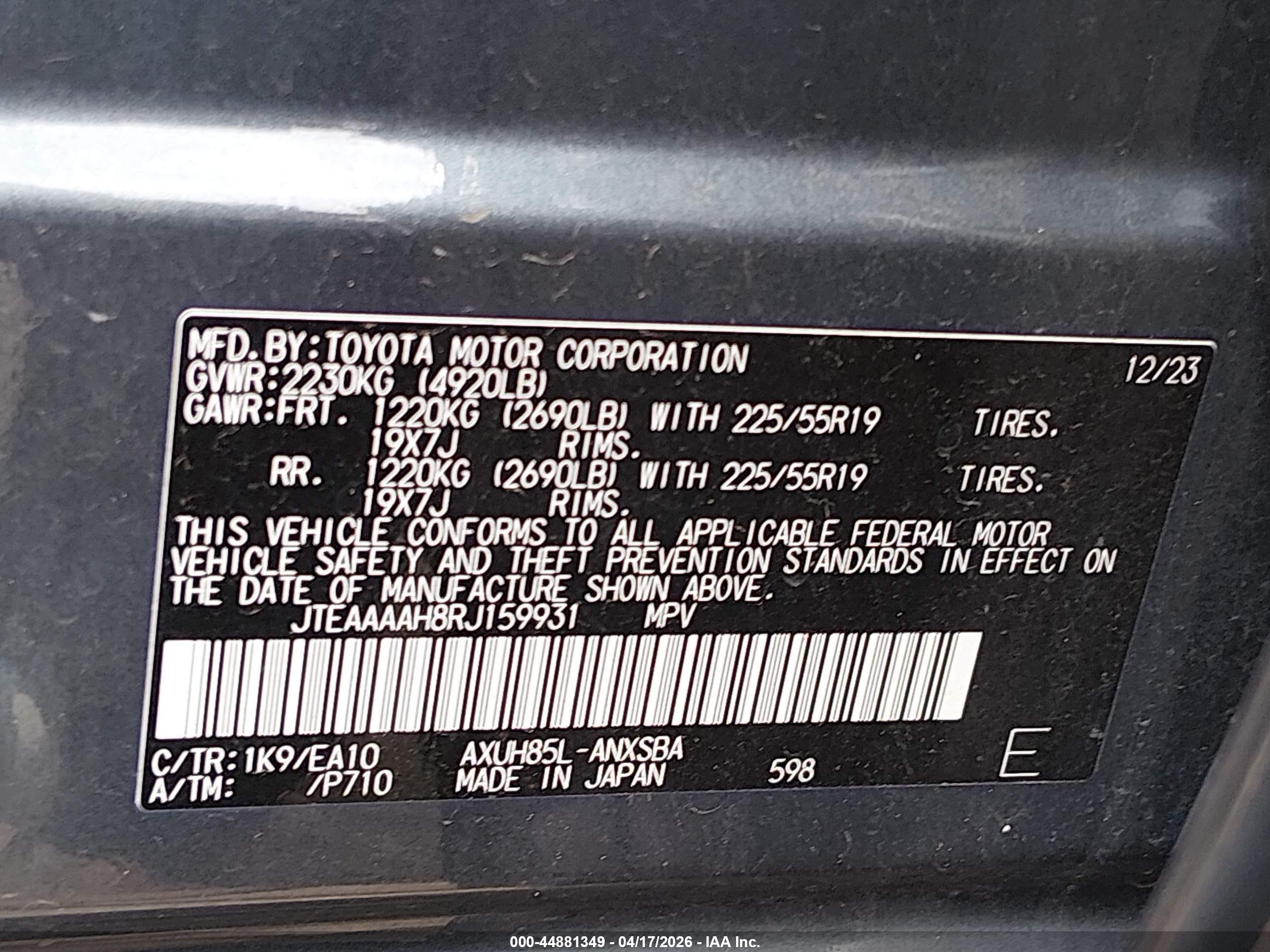 TOYOTA VENZA image 9