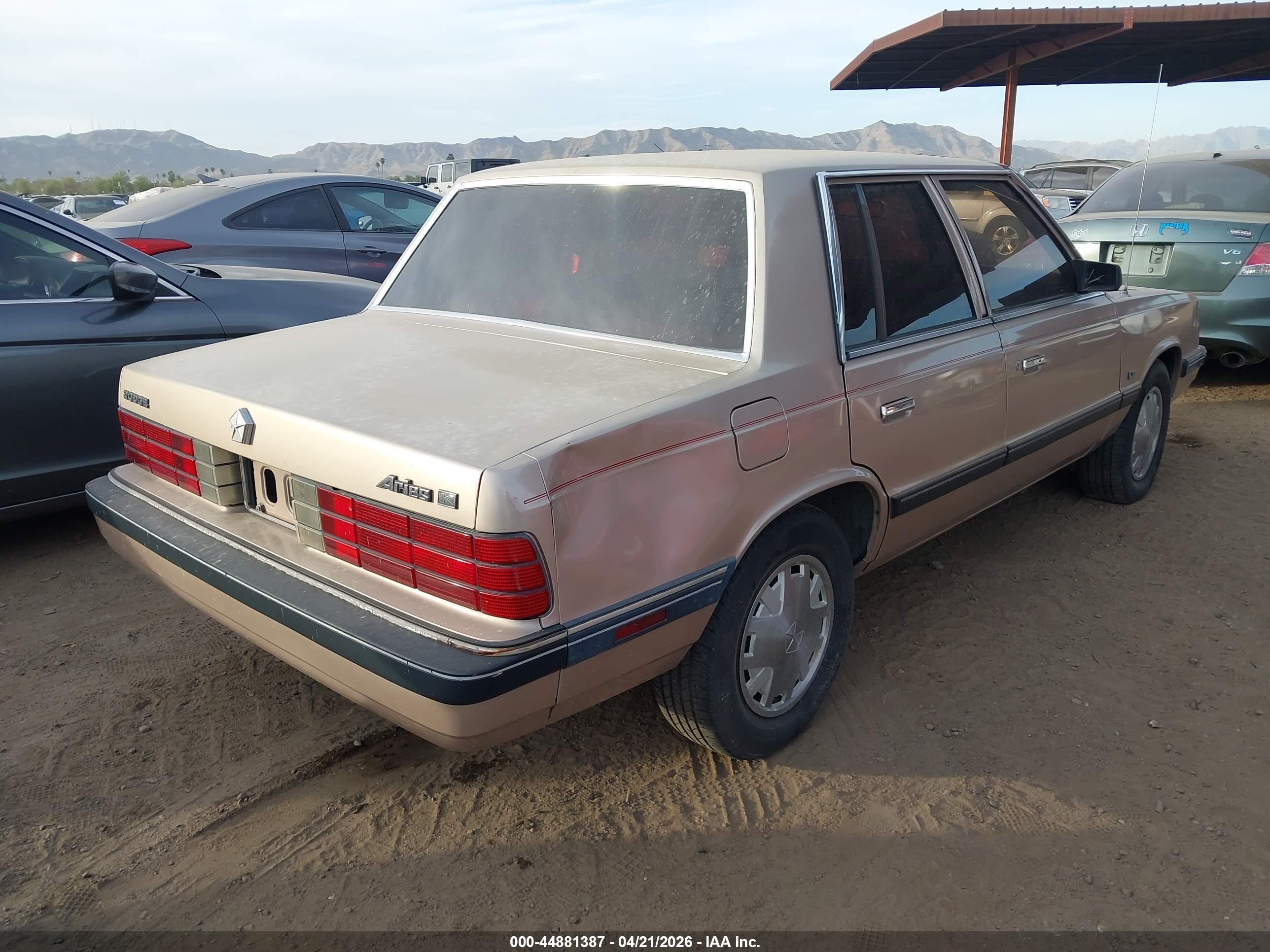 DODGE ARIES image 6