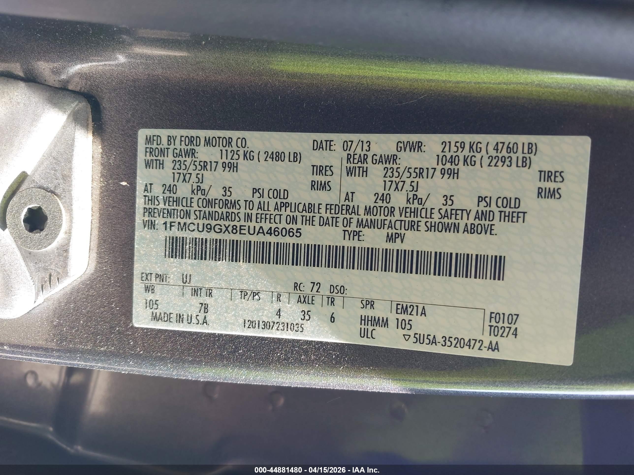 FORD ESCAPE image 9