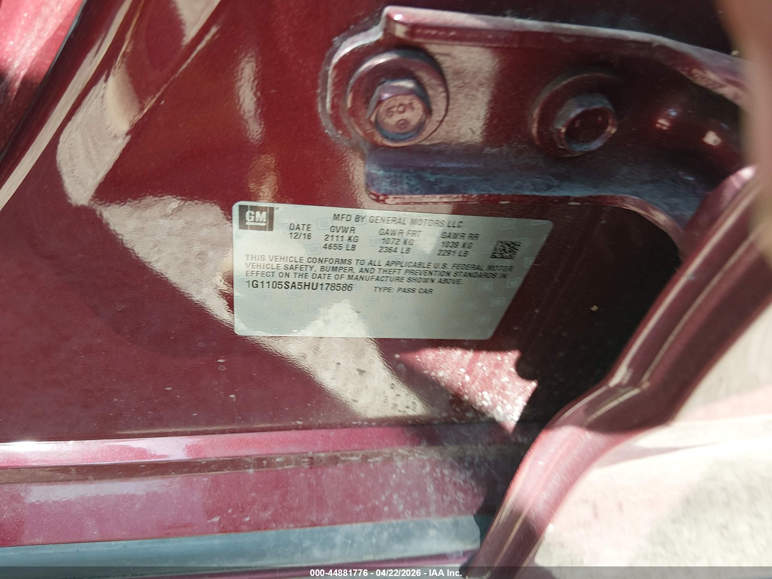 CHEVROLET IMPALA image 9