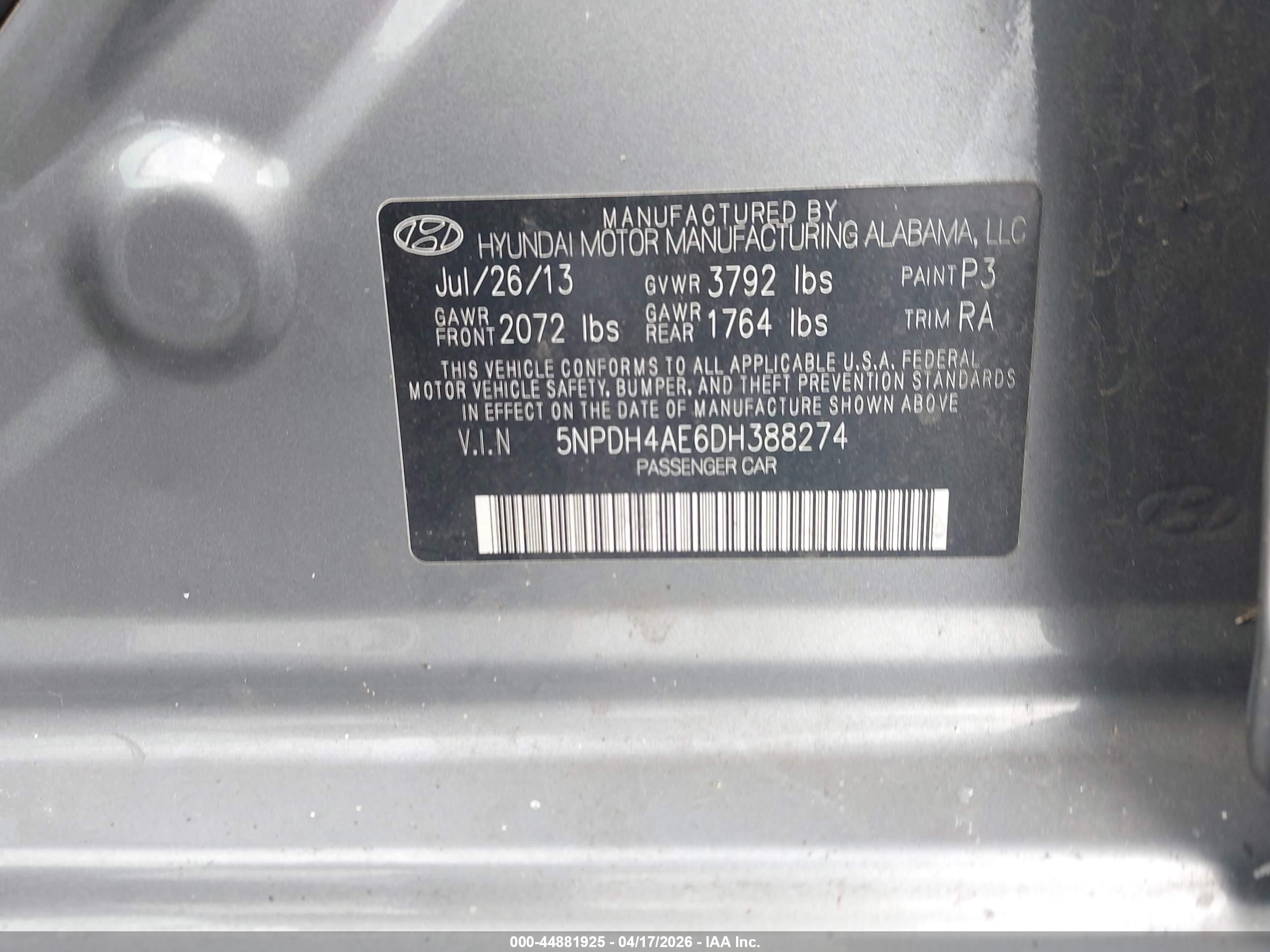 HYUNDAI ELANTRA image 9