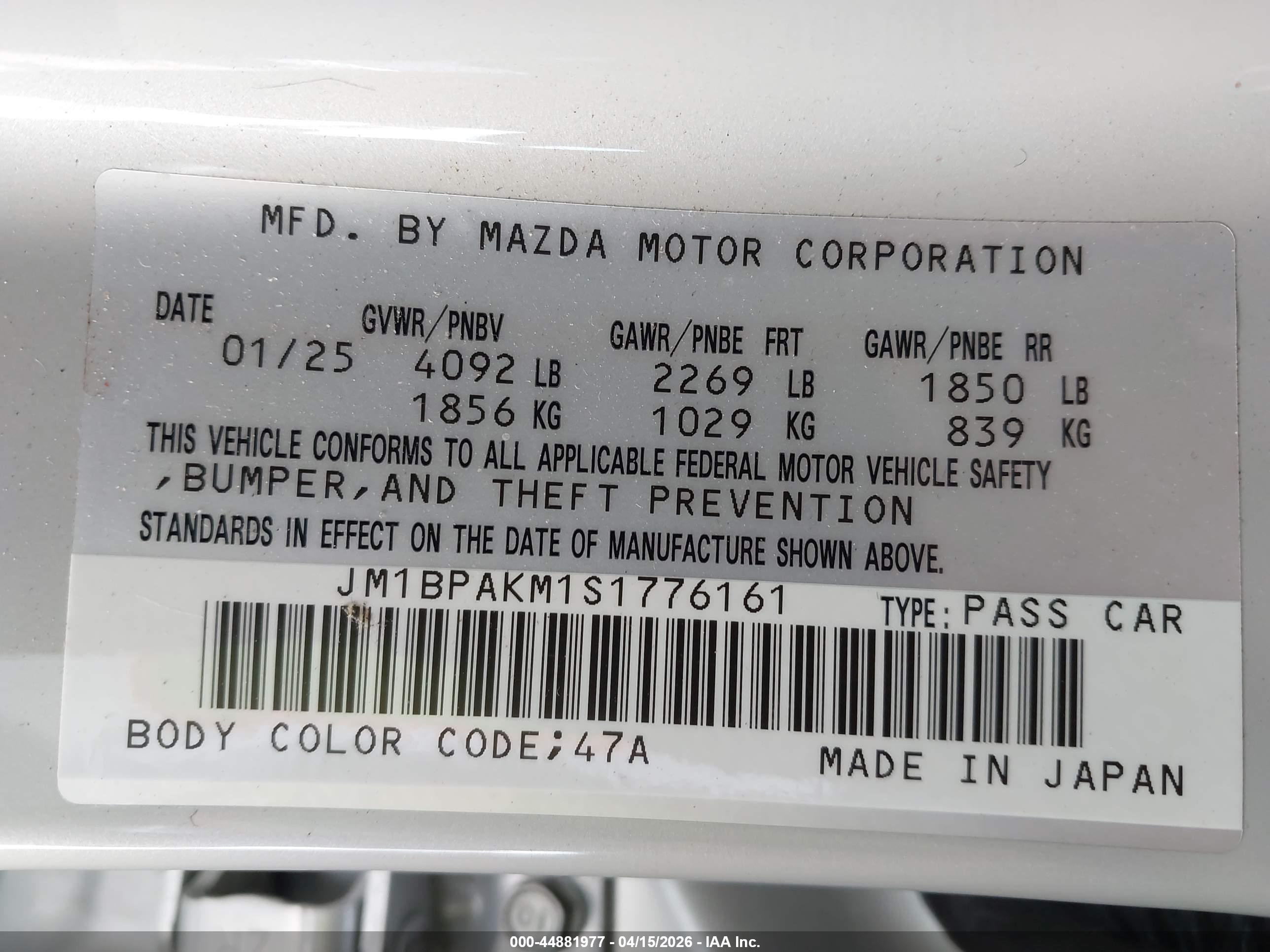 MAZDA MAZDA3 image 9