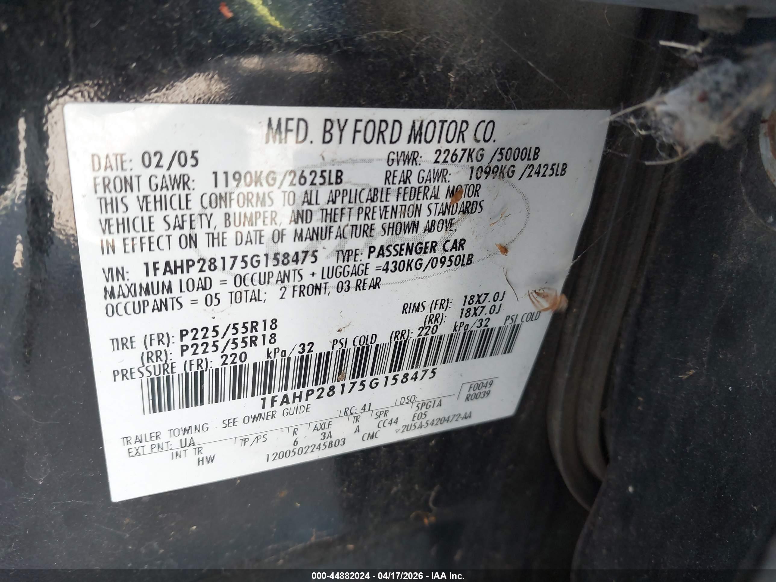 FORD FIVE image 9