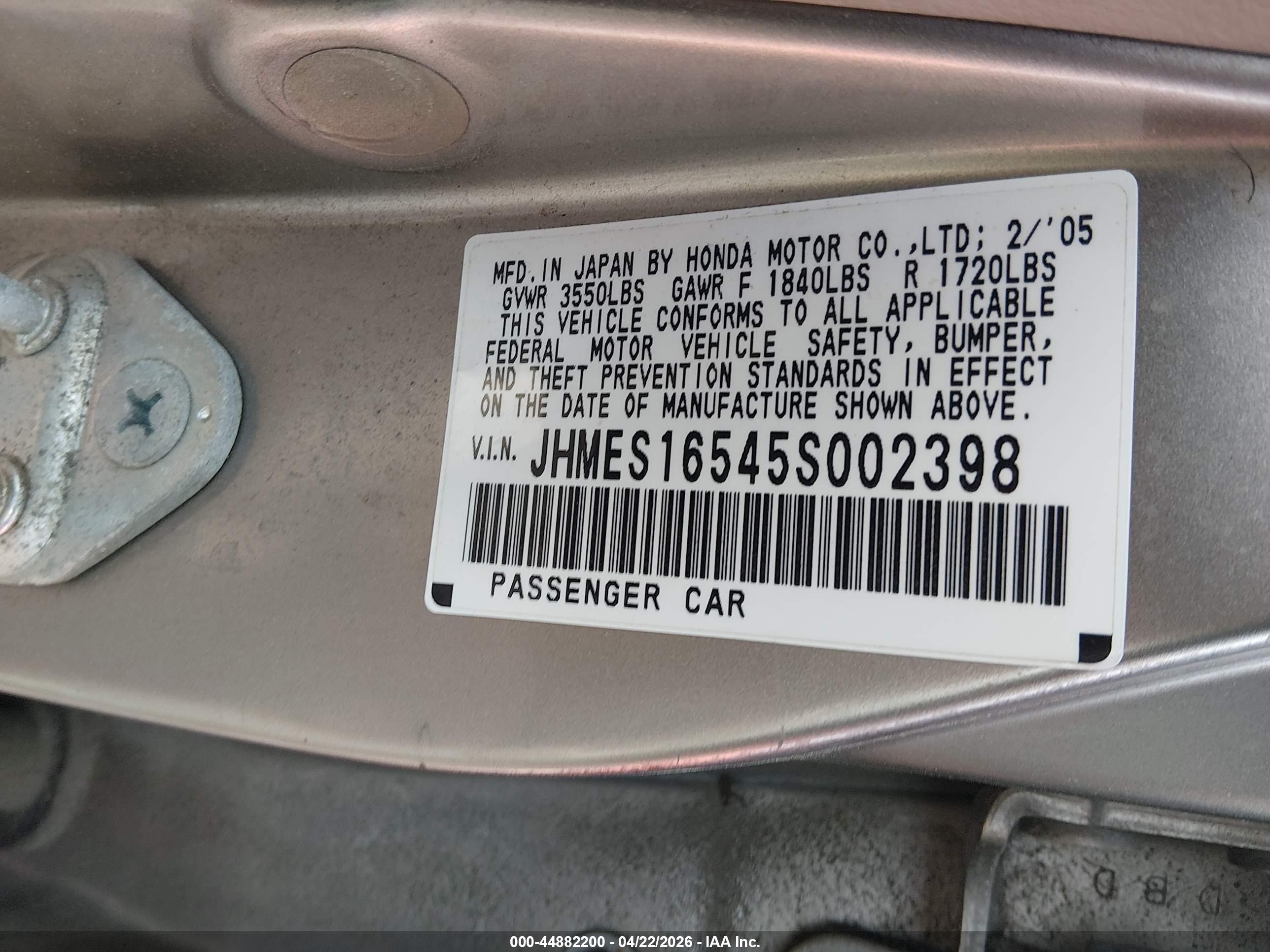 HONDA CIVIC image 9