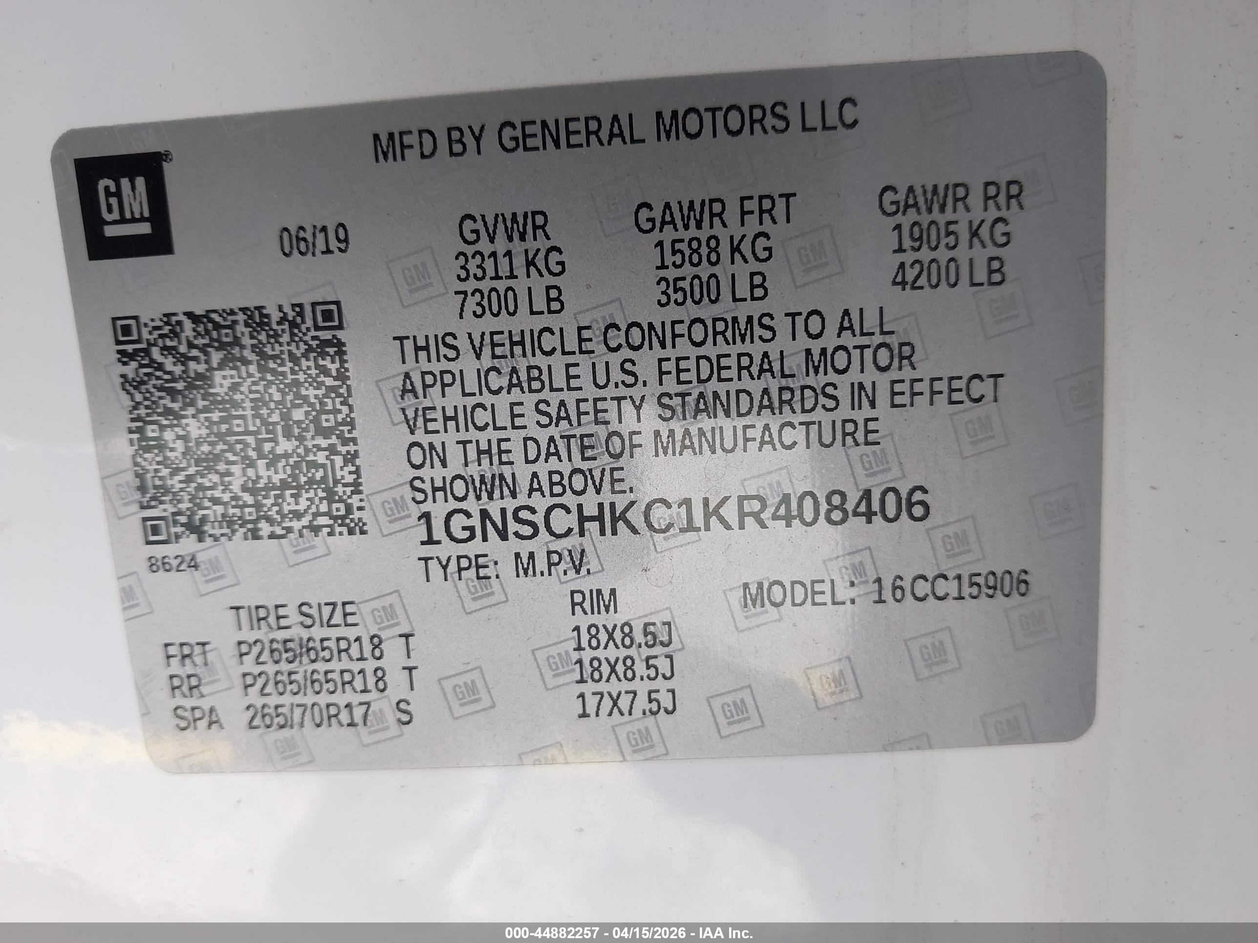 CHEVROLET SUBURBAN image 9