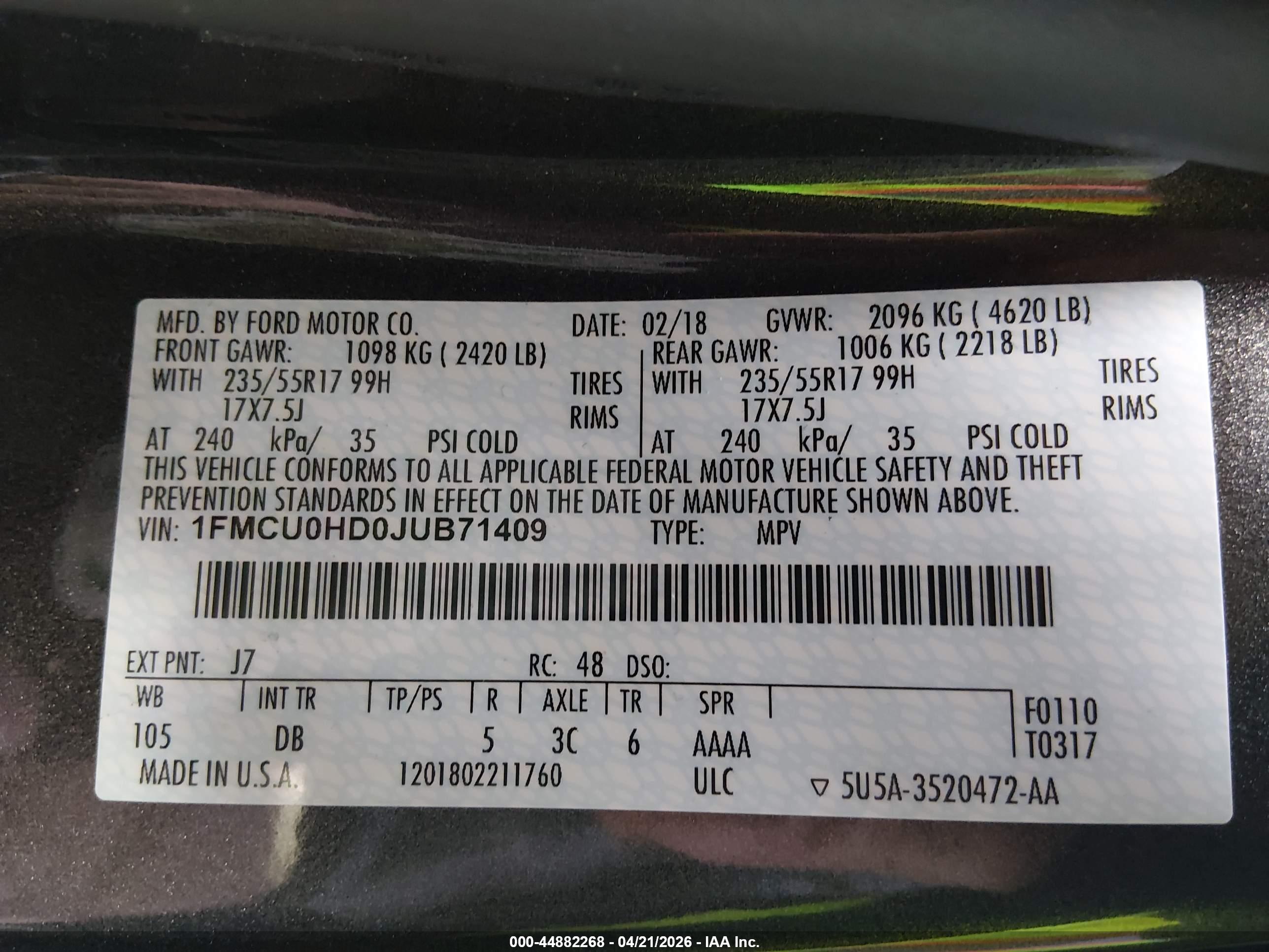 FORD ESCAPE image 9