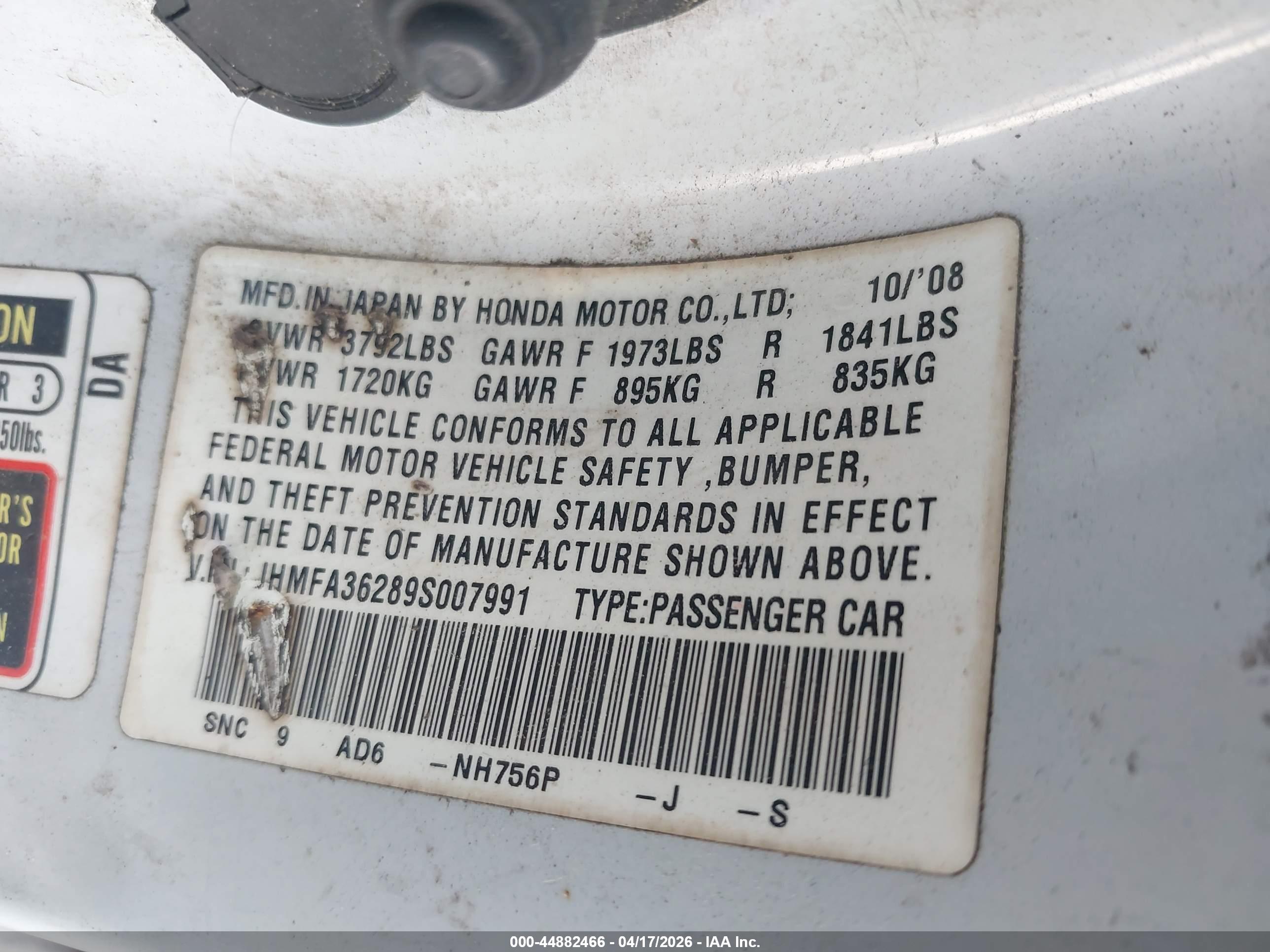 HONDA CIVIC image 9