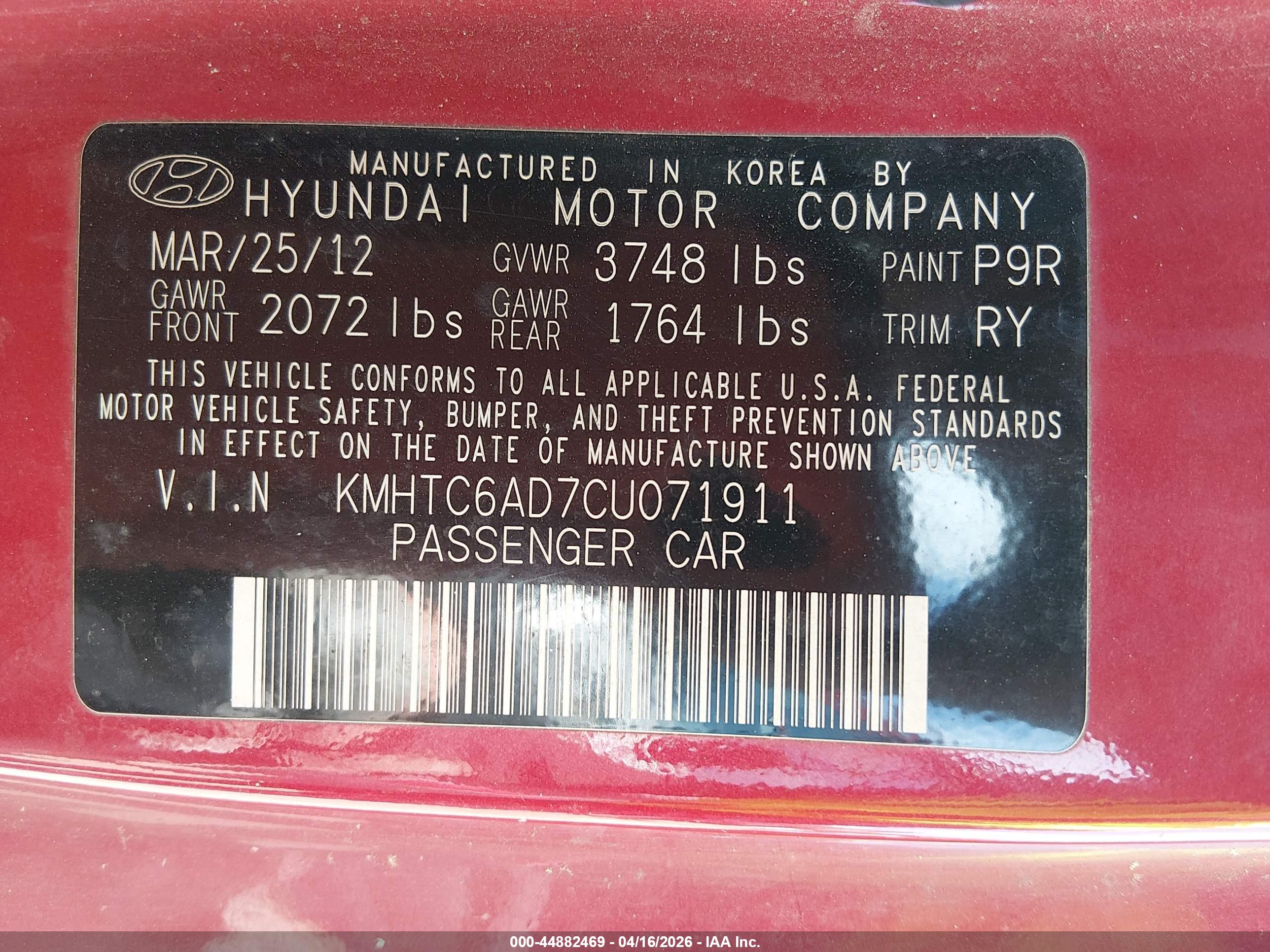 HYUNDAI VELOSTER image 9