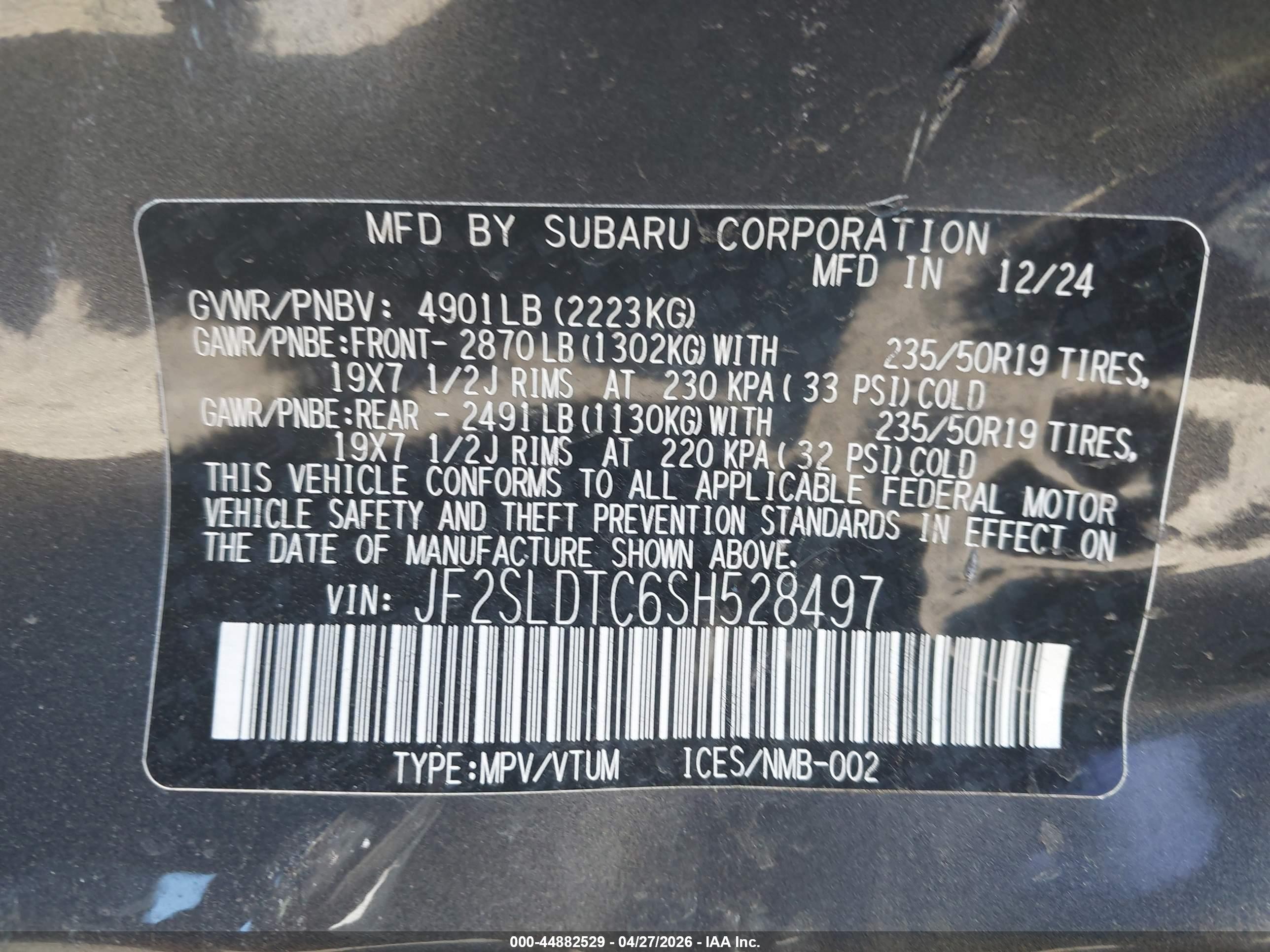 SUBARU FORESTER image 9