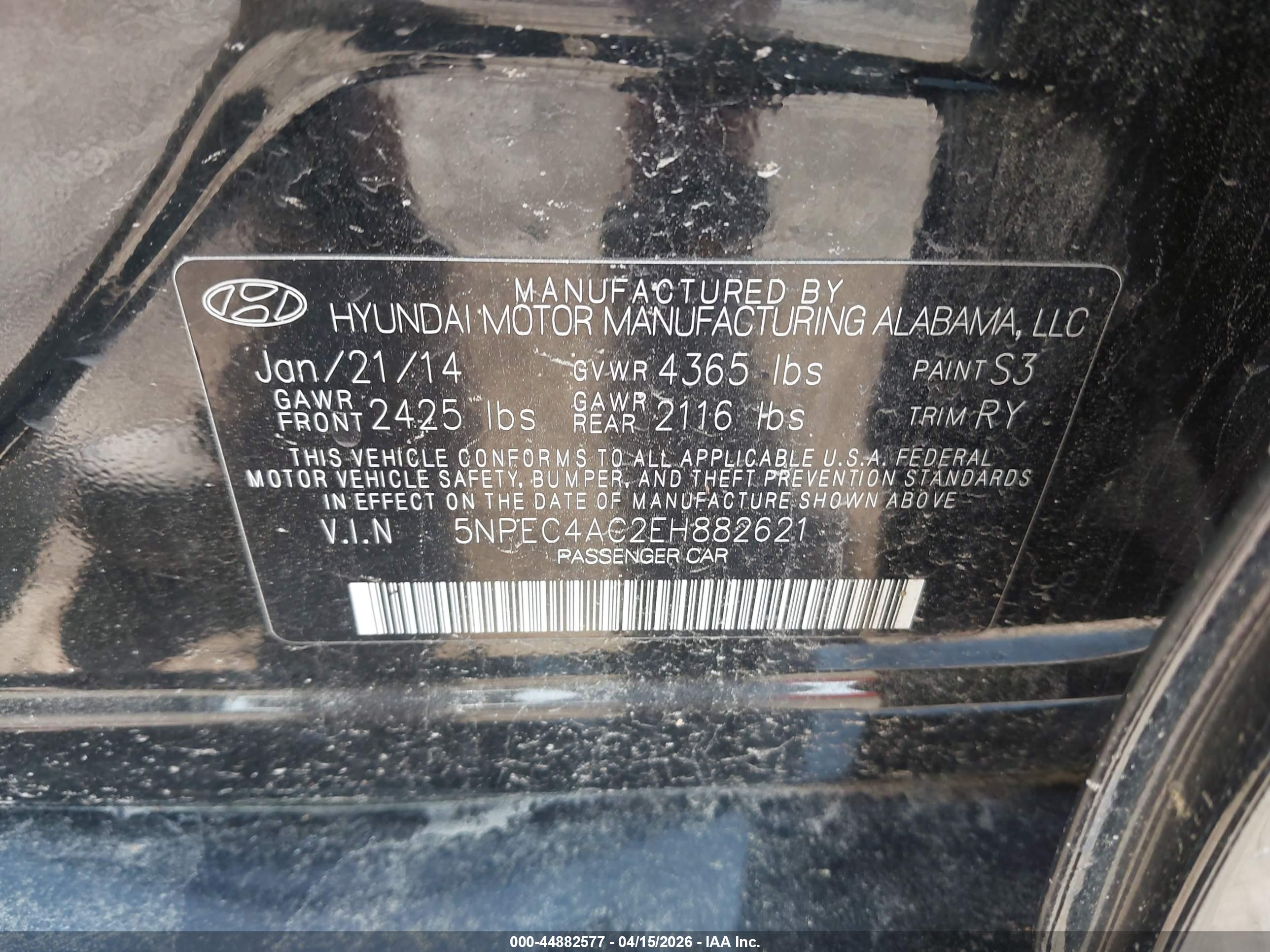 HYUNDAI SONATA image 9