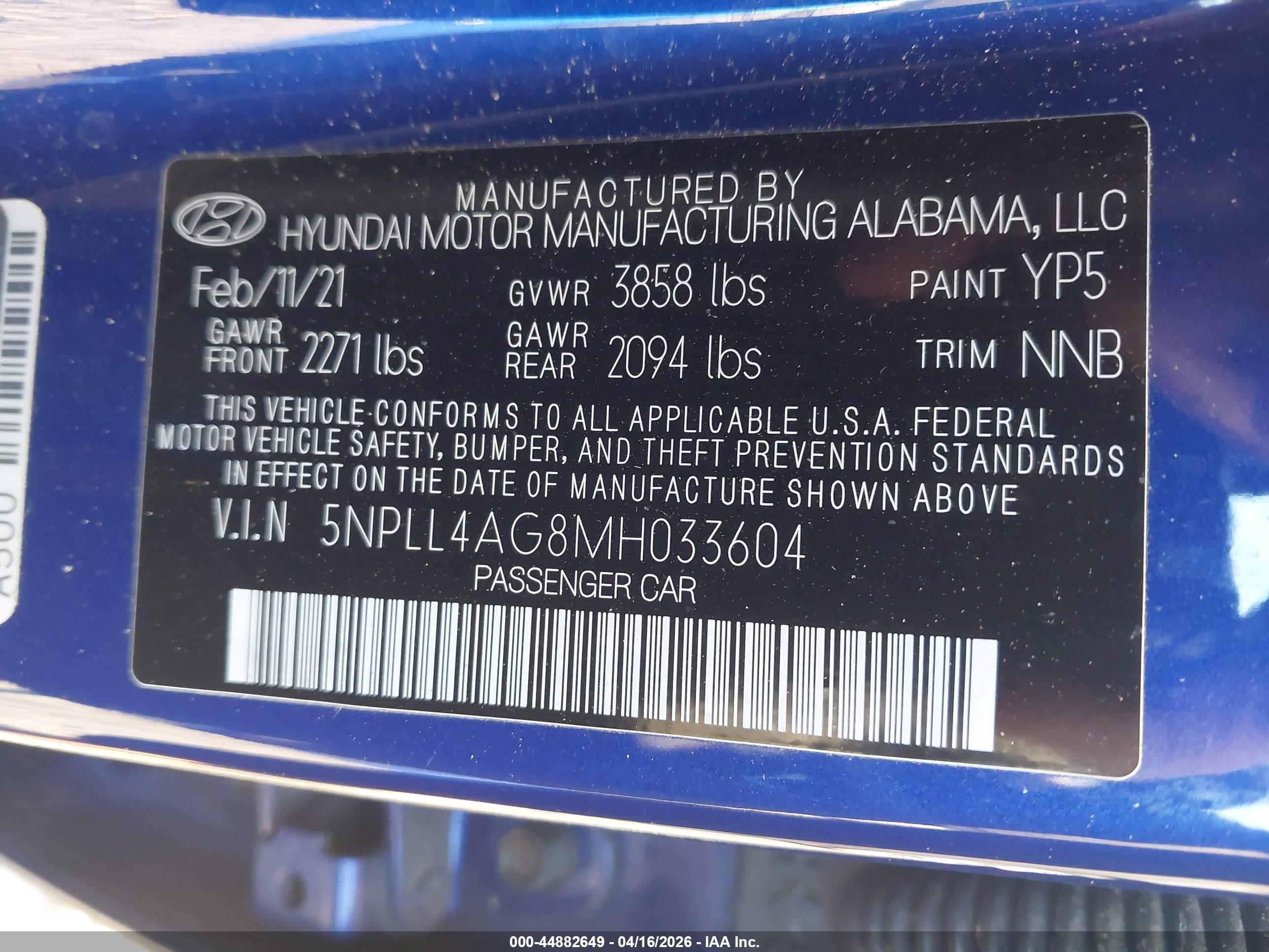 HYUNDAI ELANTRA image 9