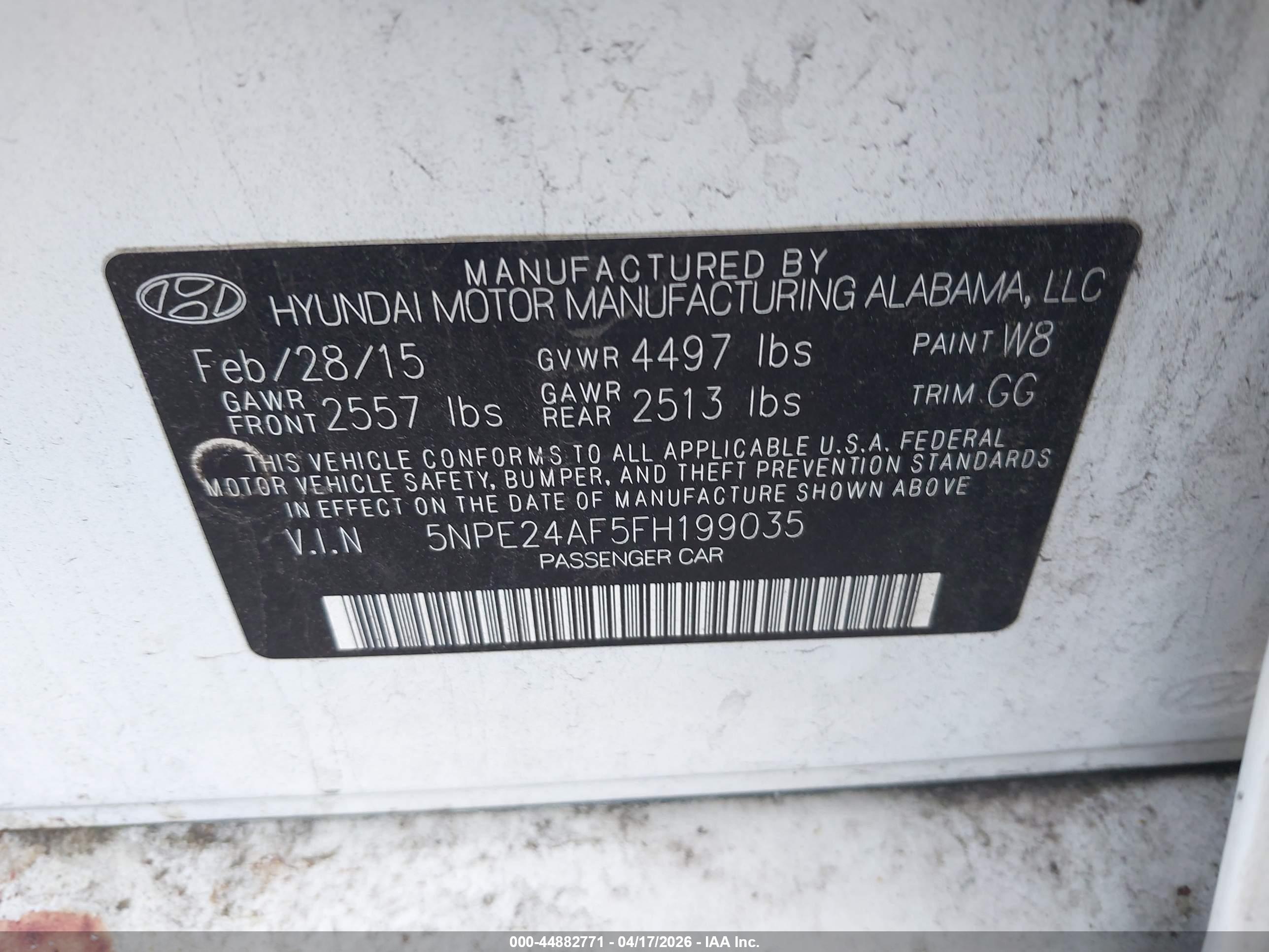 HYUNDAI SONATA image 9