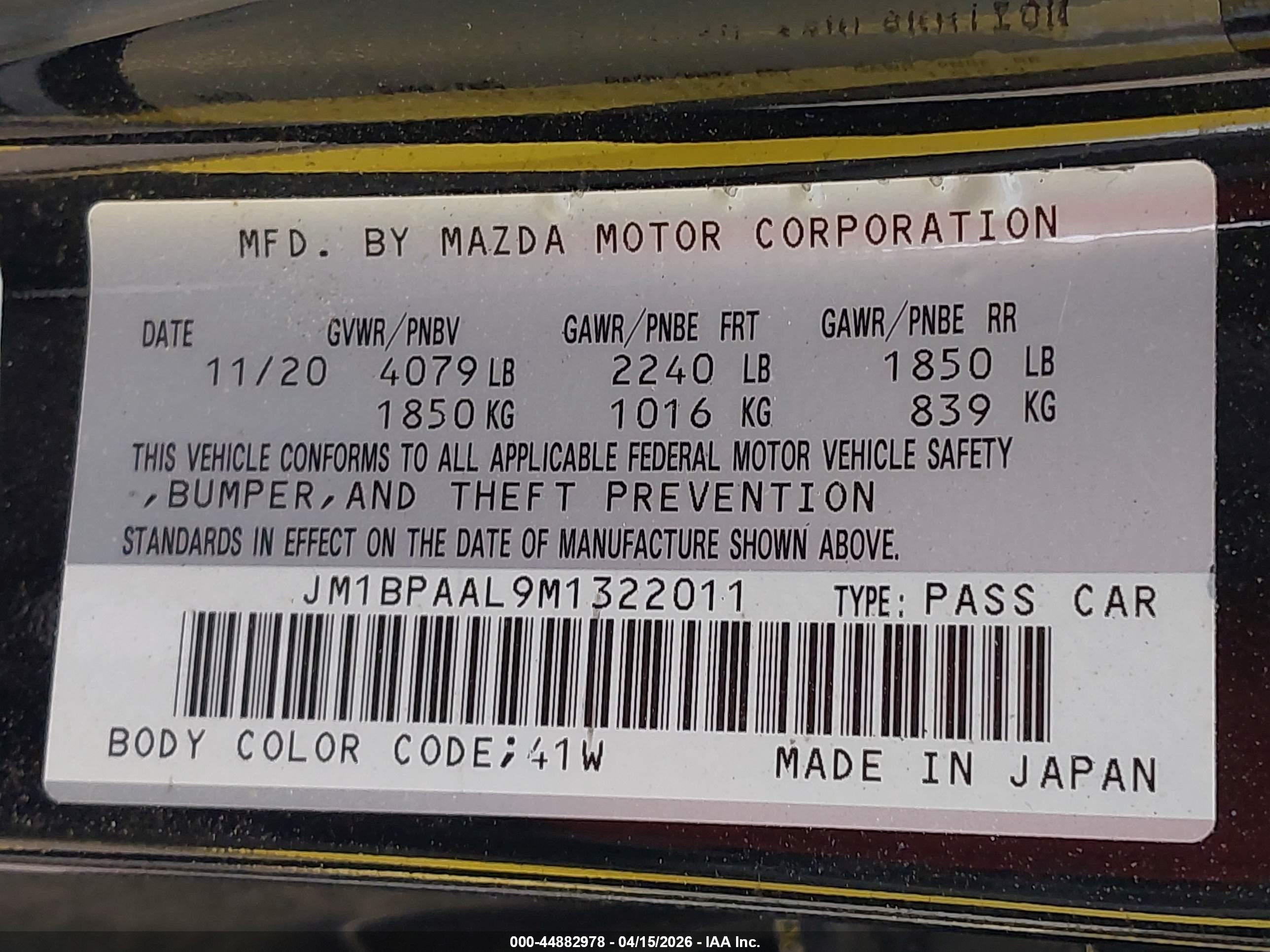 MAZDA MAZDA3 image 9